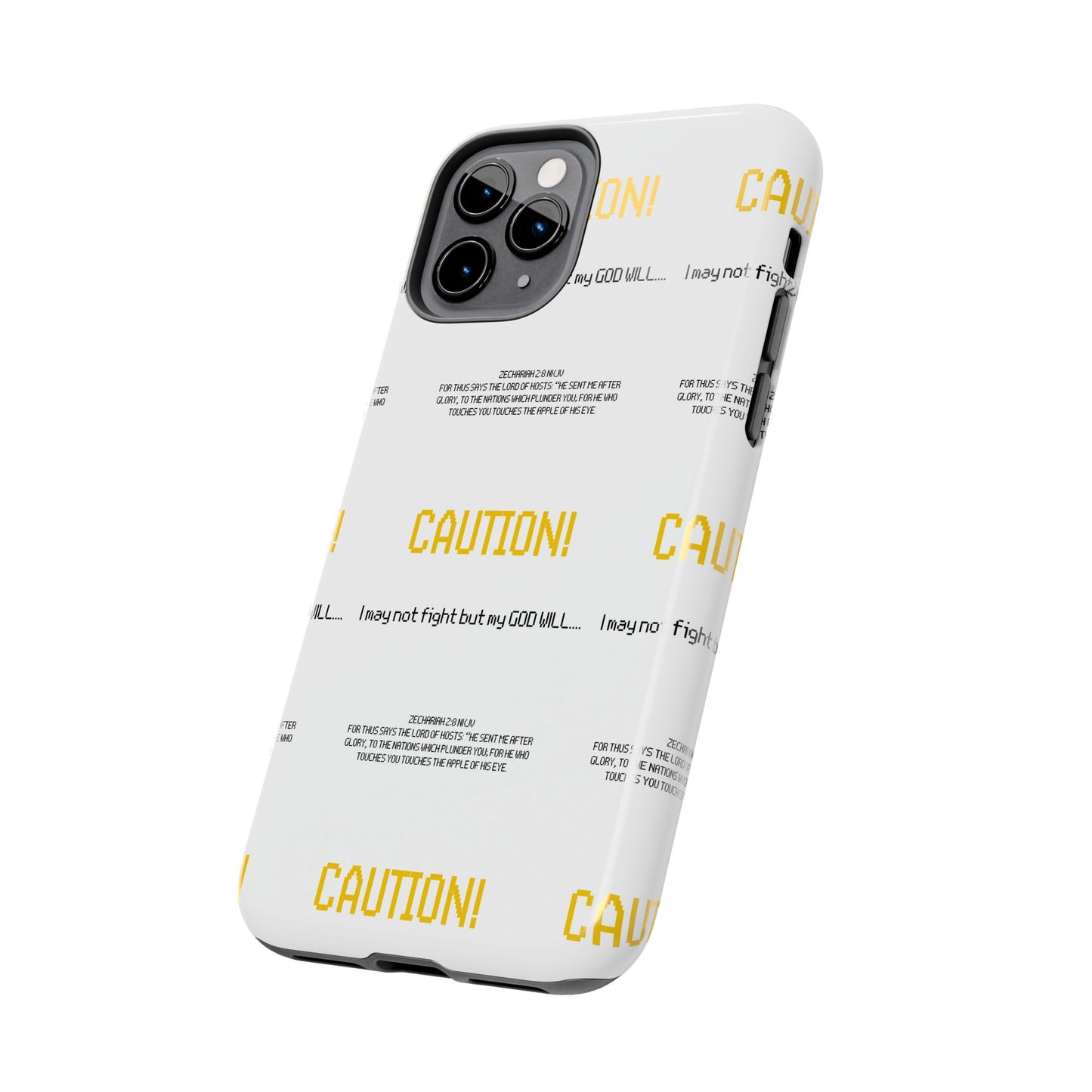 CAUTION Tough Phone Cases
