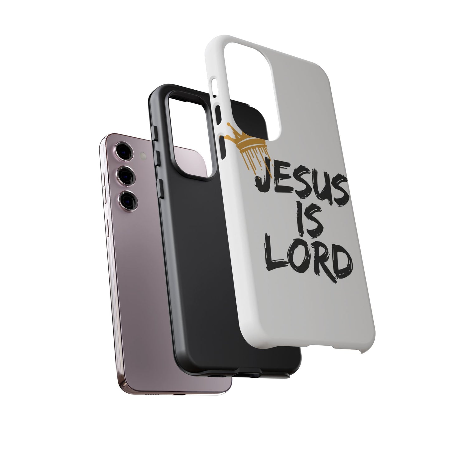 Jesus is Lord Tough Phone Case - Inspirational Christian Design