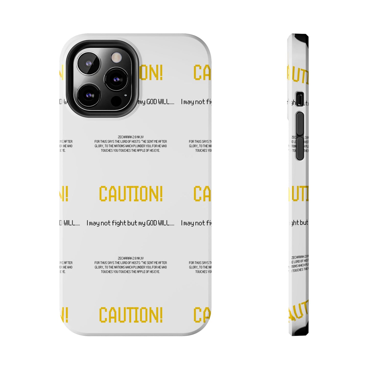 CAUTION Tough Phone Cases