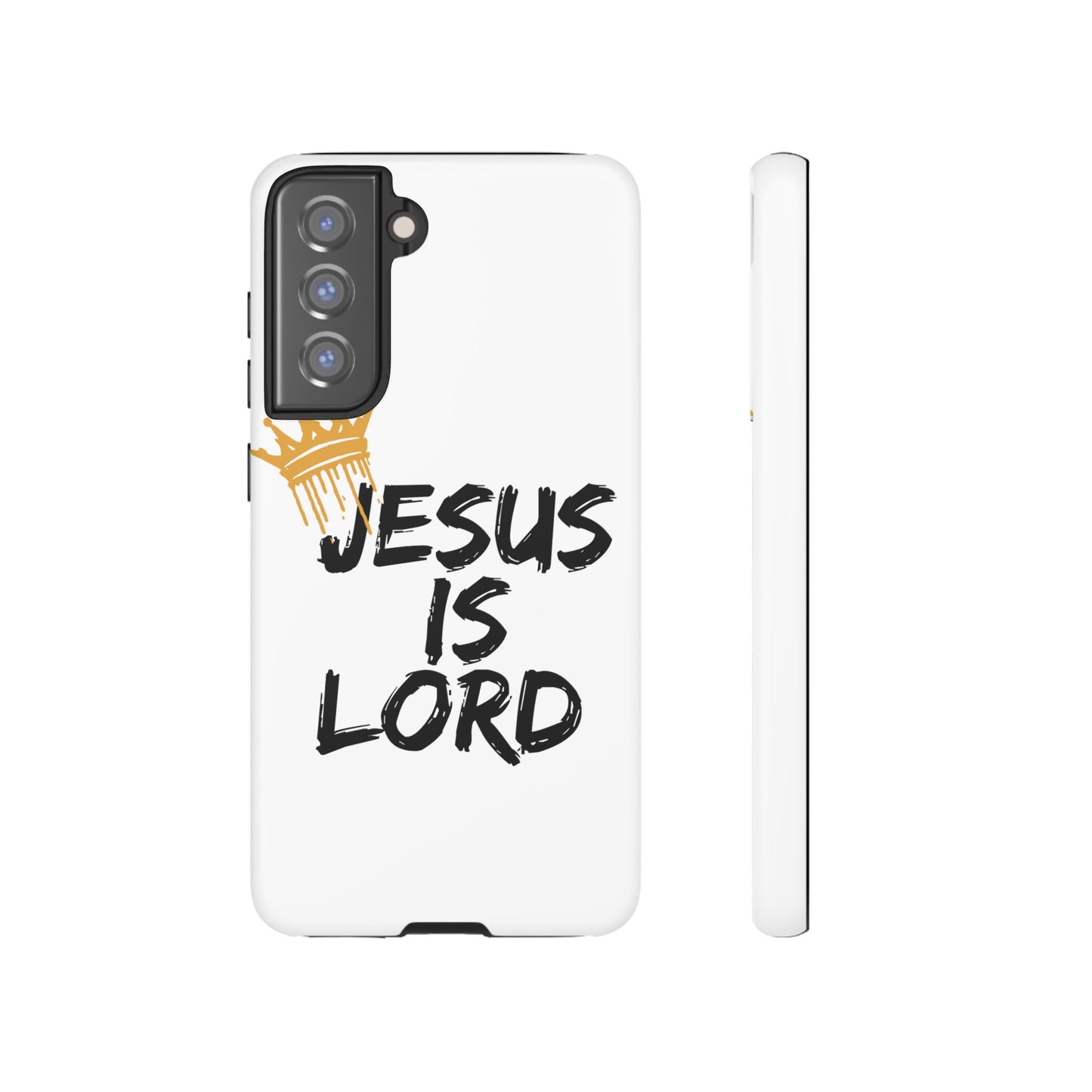 Jesus is Lord Tough Phone Case - Inspirational Christian Design