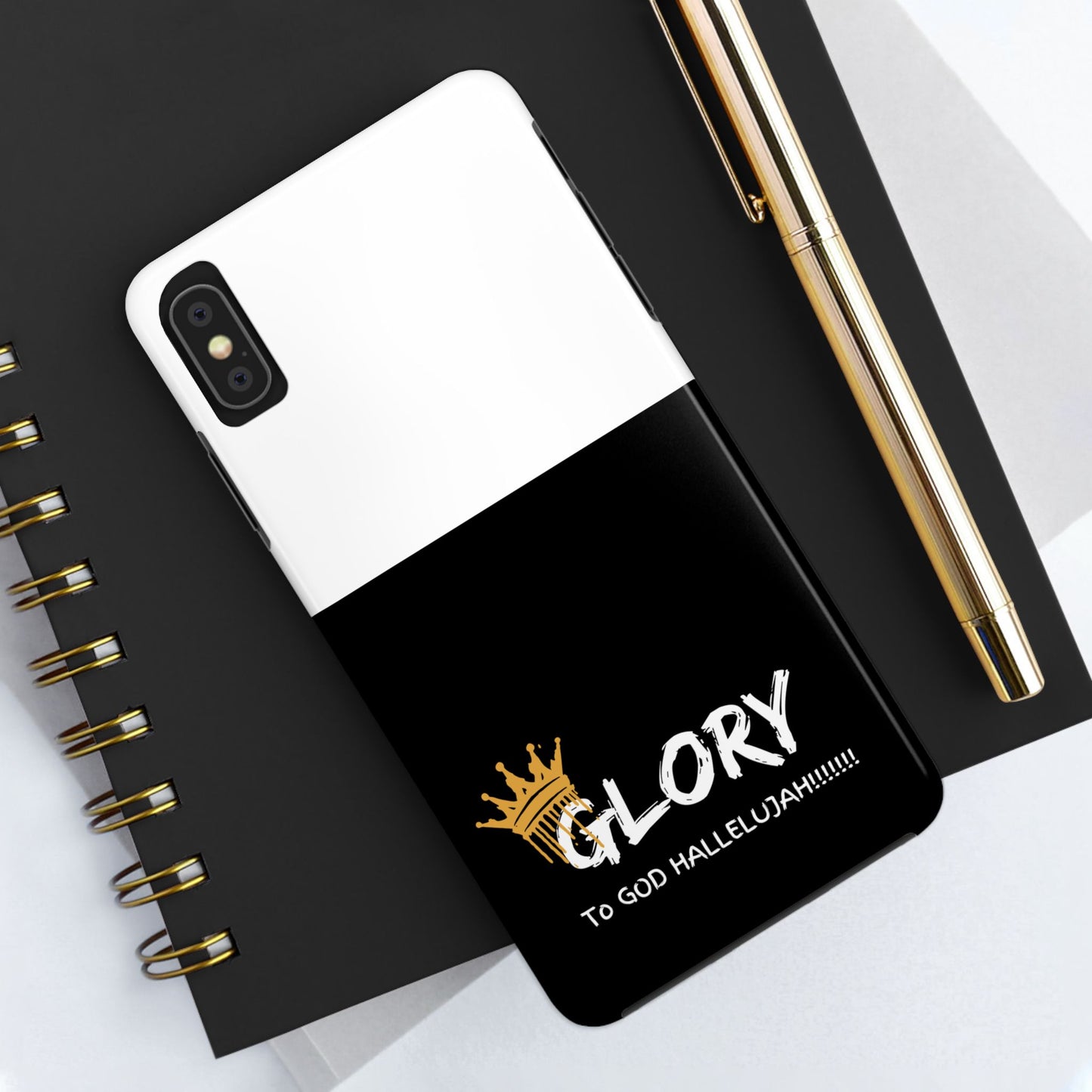 GLORY to GOD Half & Half Tough Phone Cases