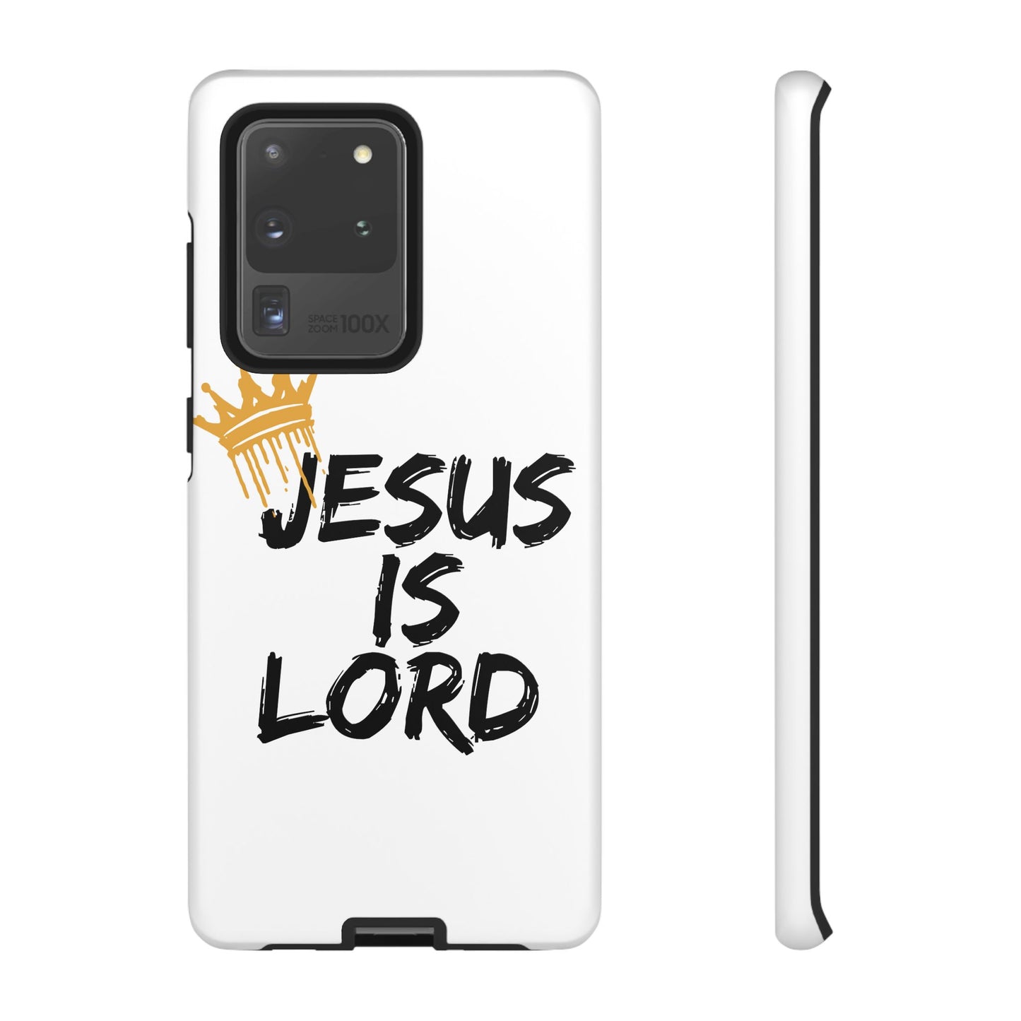 Jesus is Lord Tough Phone Case - Inspirational Christian Design
