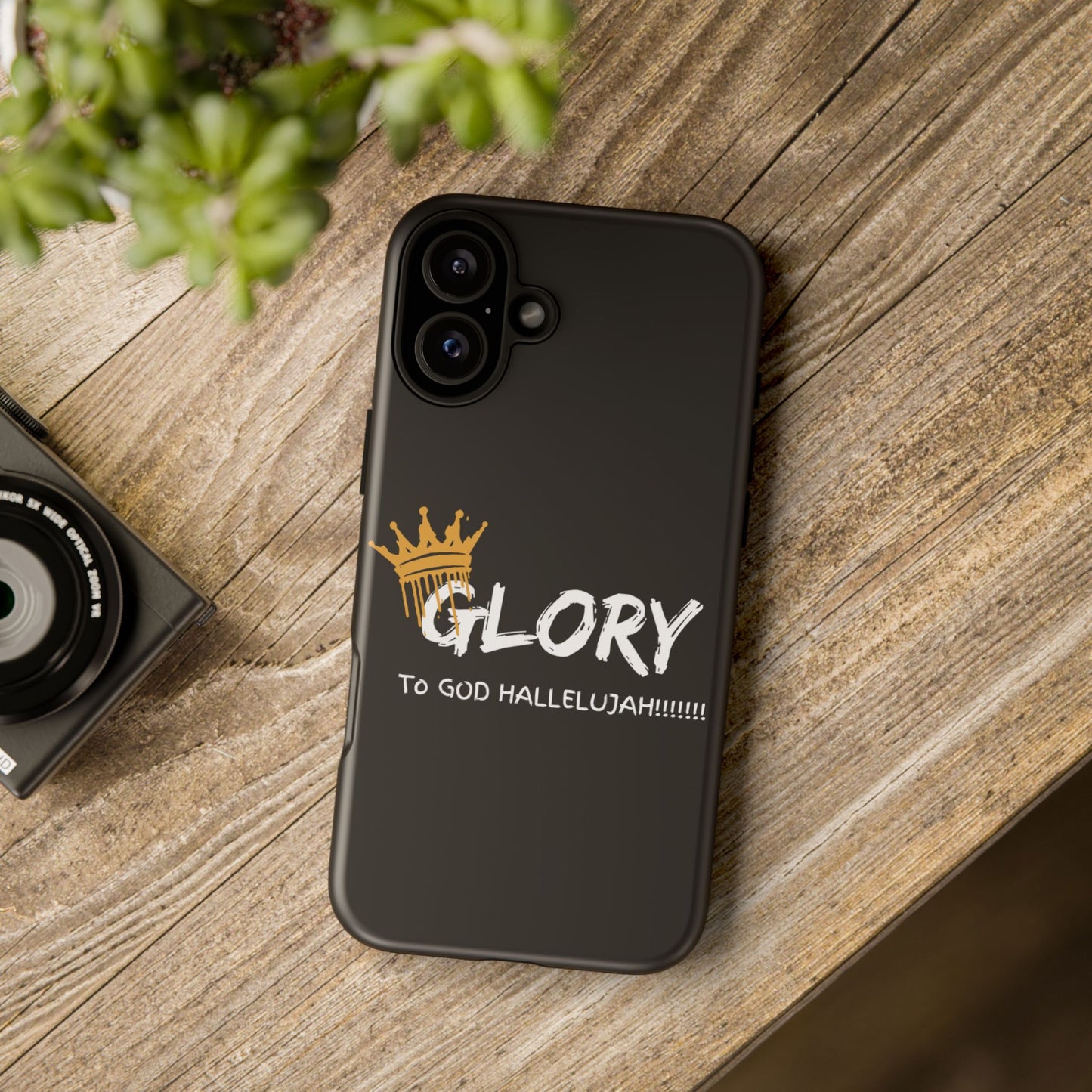 GLORY To God HALLELUJAH Inspirational Phone Case