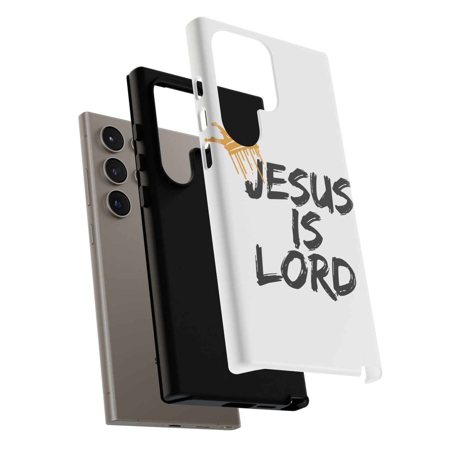 Jesus is Lord Tough Phone Case - Inspirational Christian Design