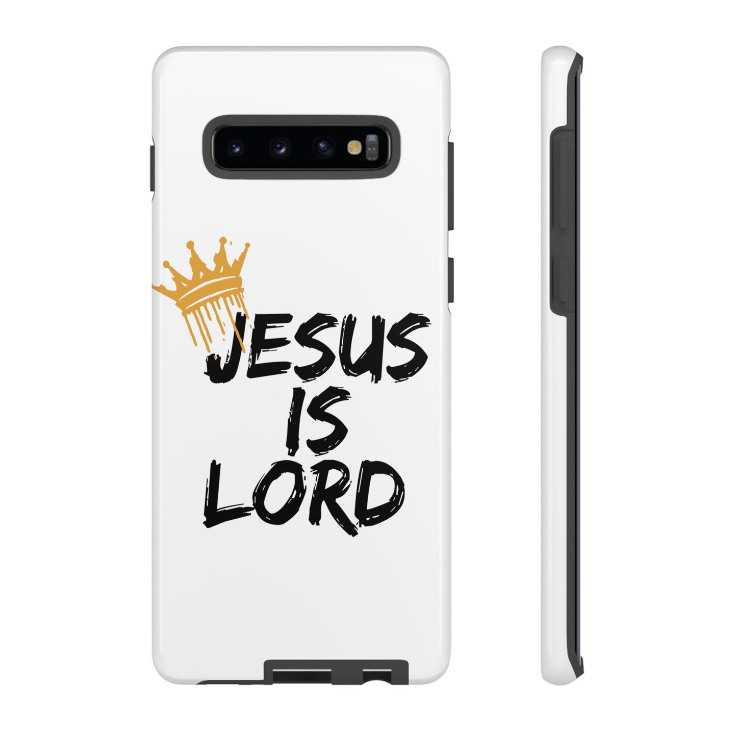 Jesus is Lord Tough Phone Case - Inspirational Christian Design