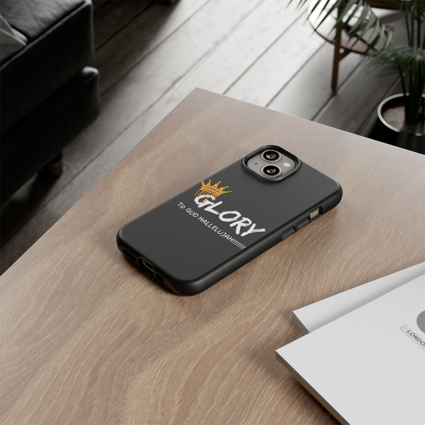 GLORY To God HALLELUJAH Inspirational Phone Case