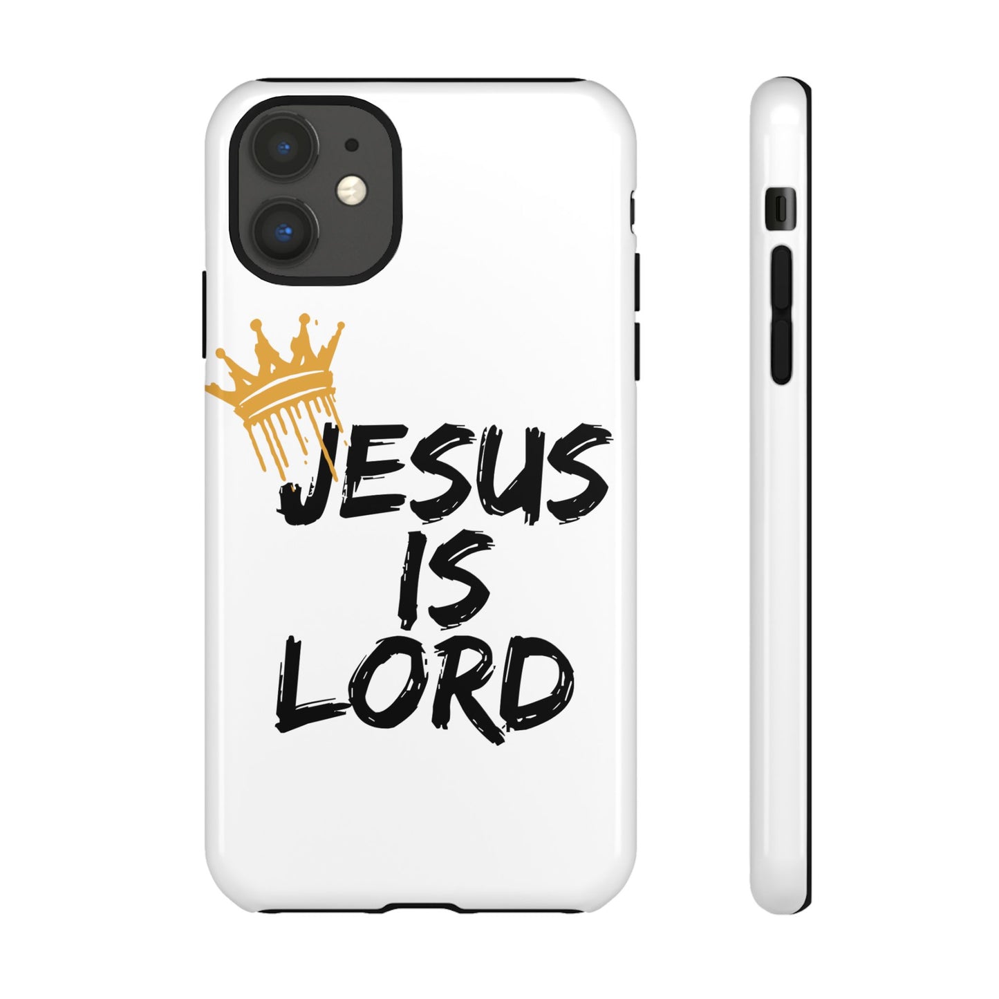Jesus is Lord Tough Phone Case - Inspirational Christian Design