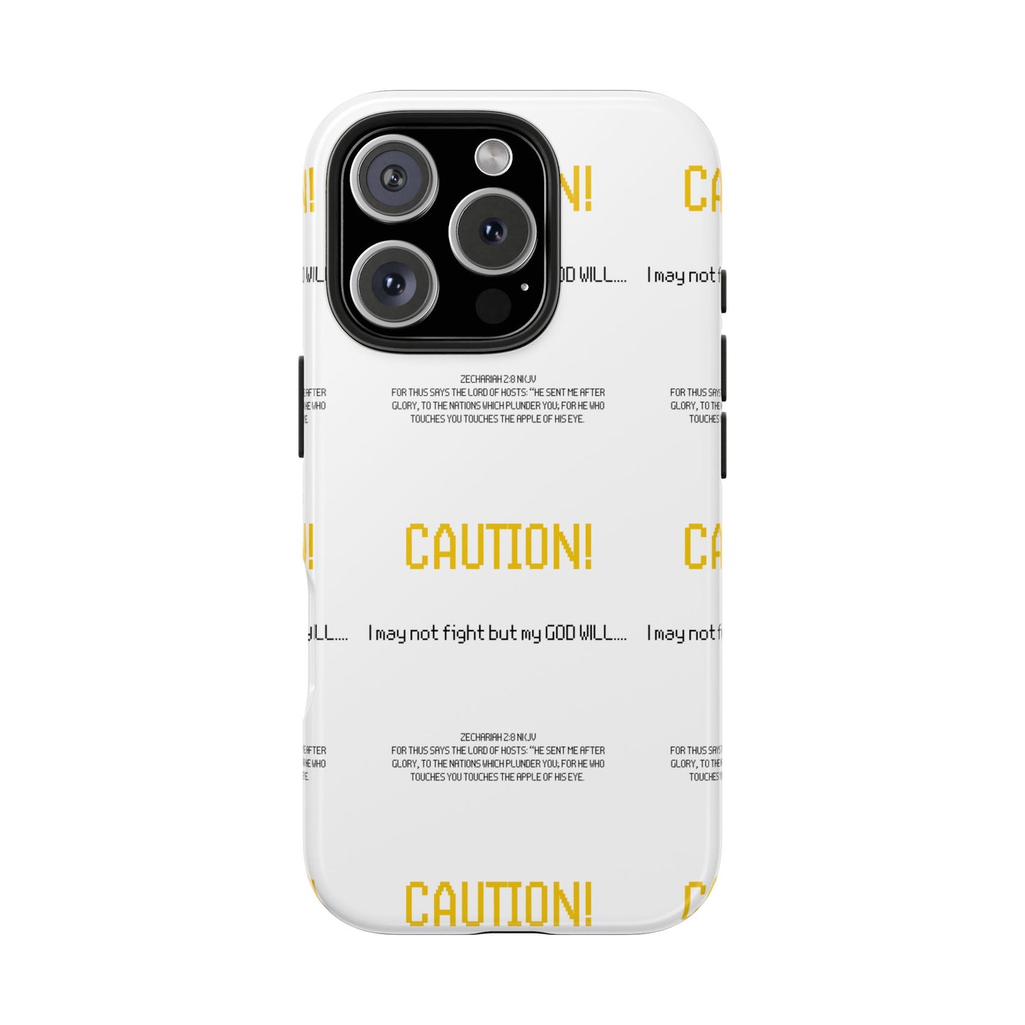 CAUTION Tough Phone Cases