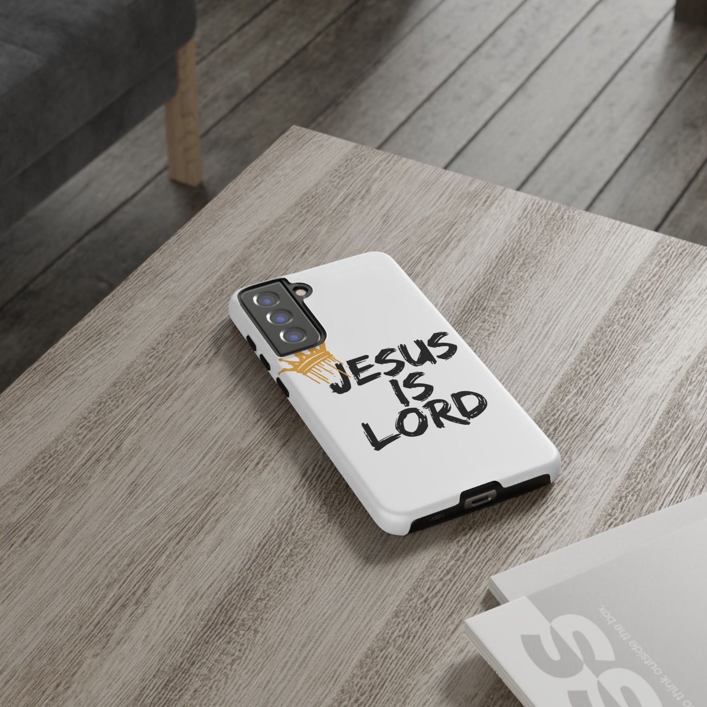Jesus is Lord Tough Phone Case - Inspirational Christian Design