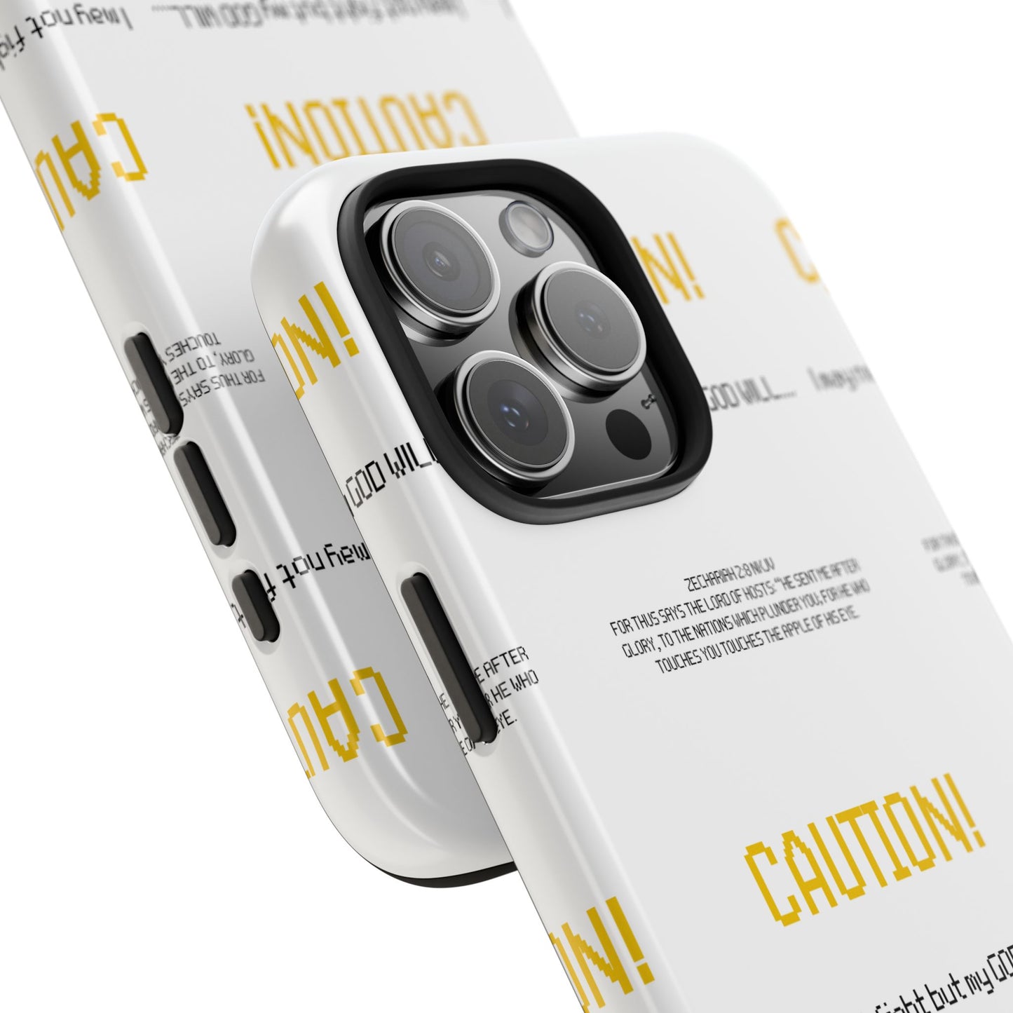 CAUTION Tough Phone Cases