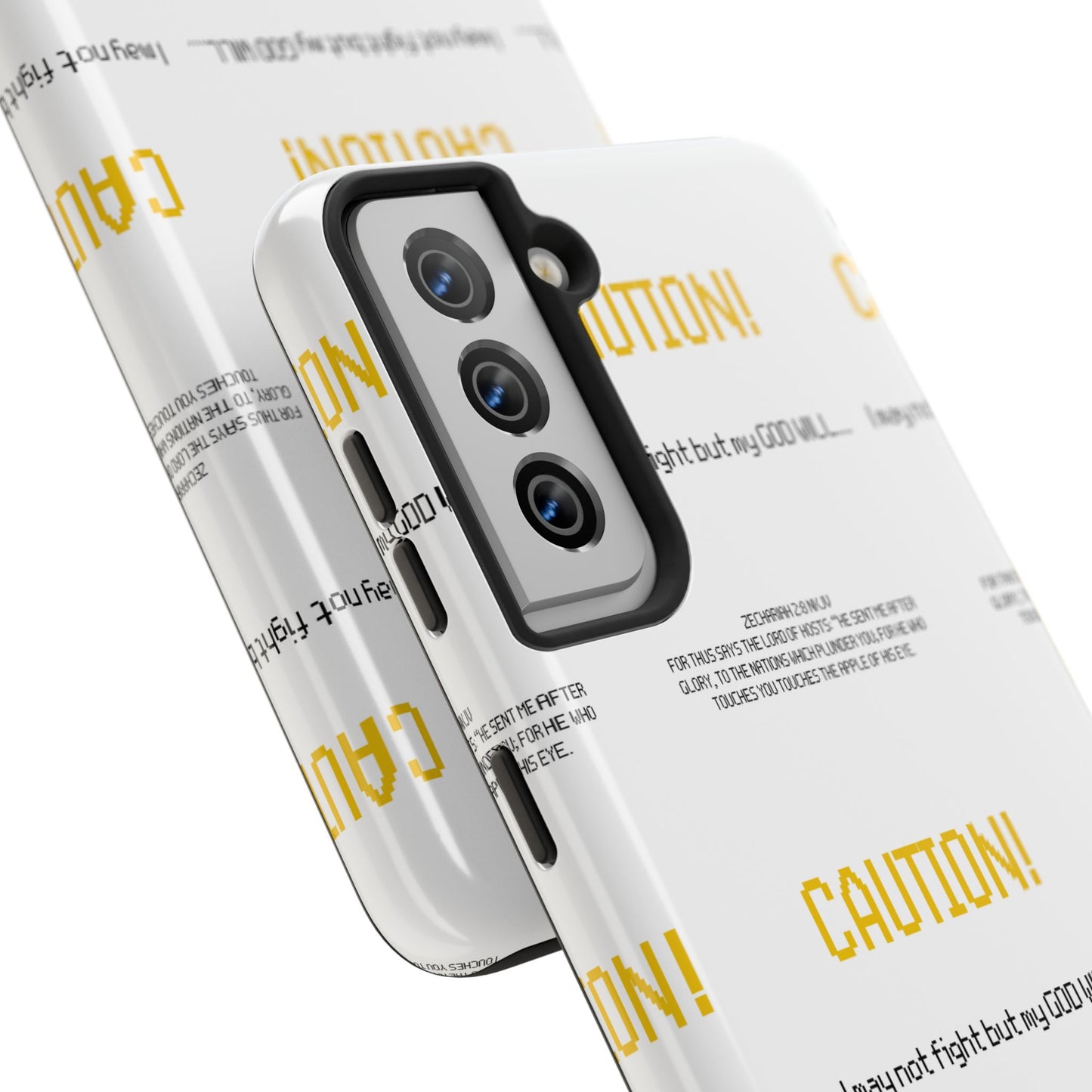 CAUTION Tough Phone Cases
