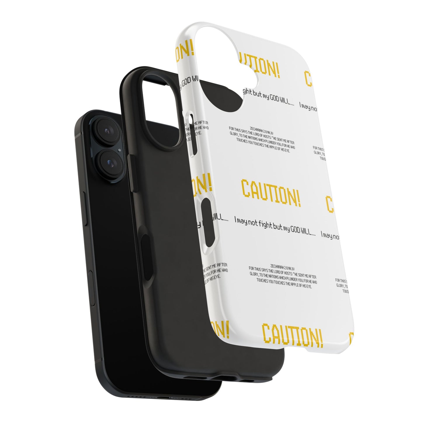 CAUTION Tough Phone Cases