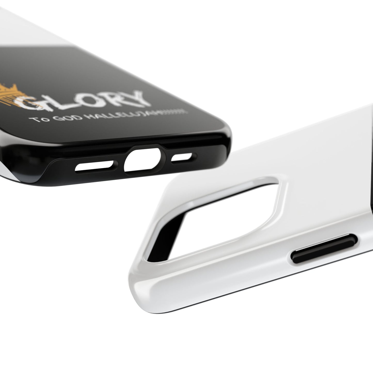 GLORY to GOD Half & Half Tough Phone Cases