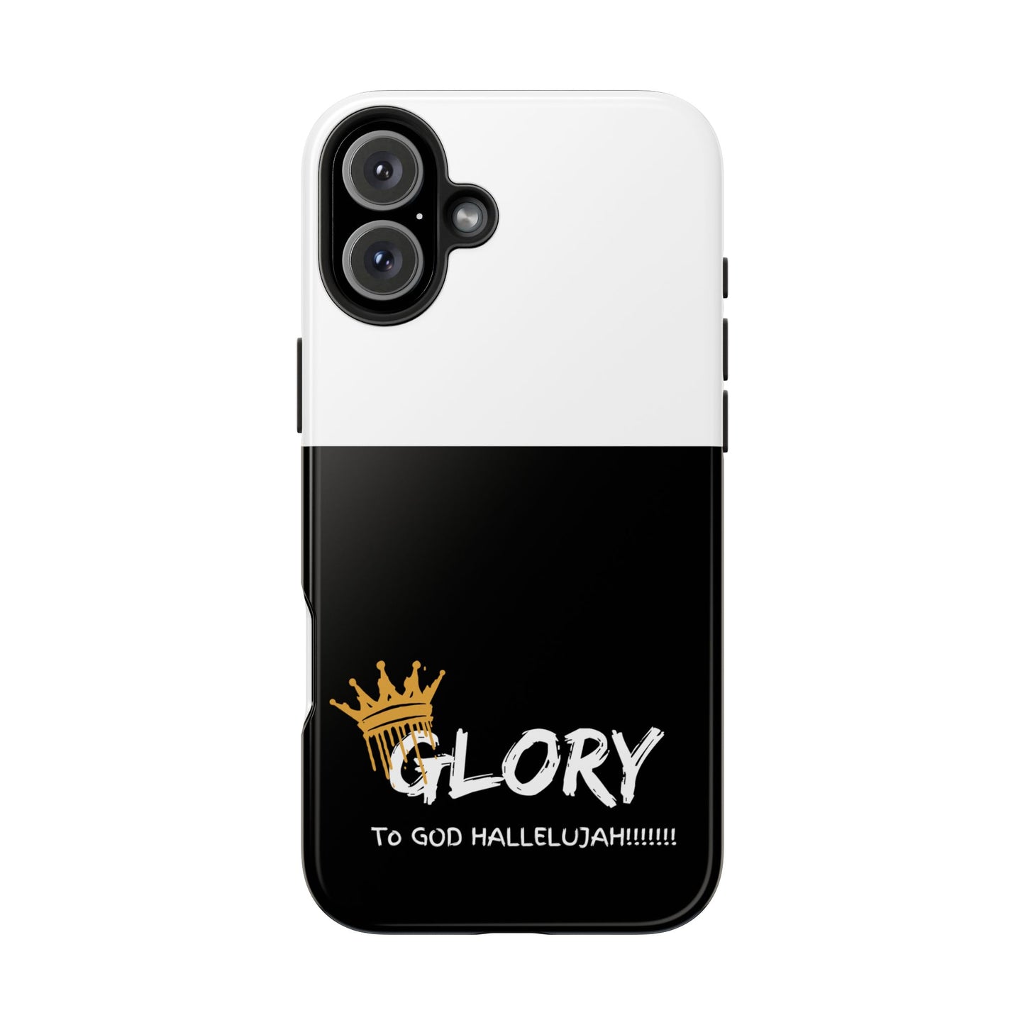 GLORY to GOD Half & Half Tough Phone Cases