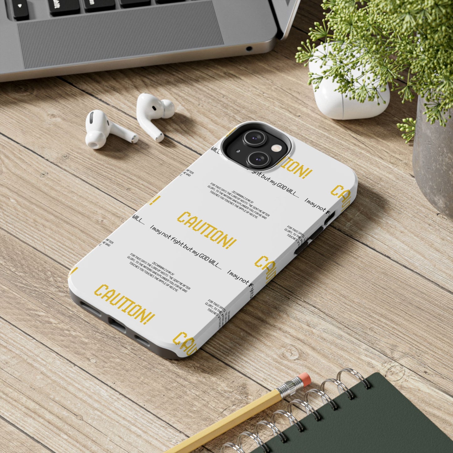 CAUTION Tough Phone Cases