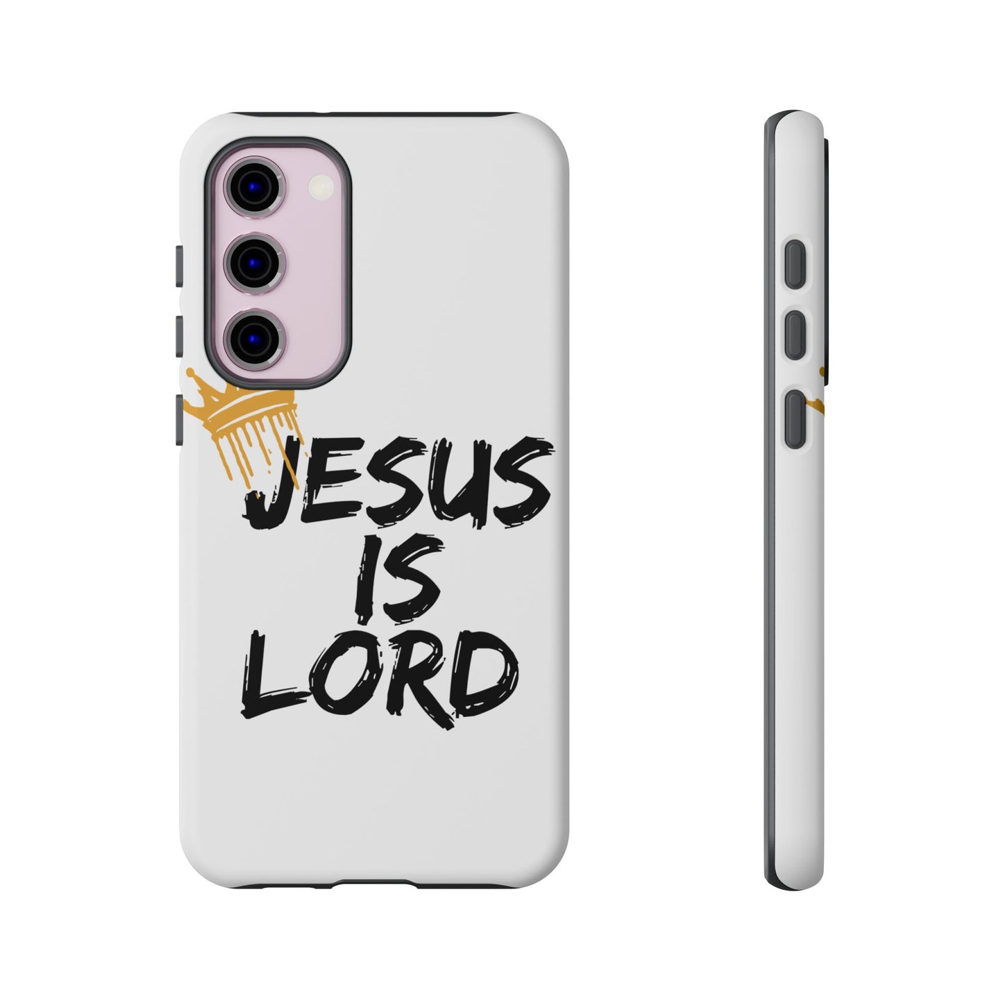 Jesus is Lord Tough Phone Case - Inspirational Christian Design