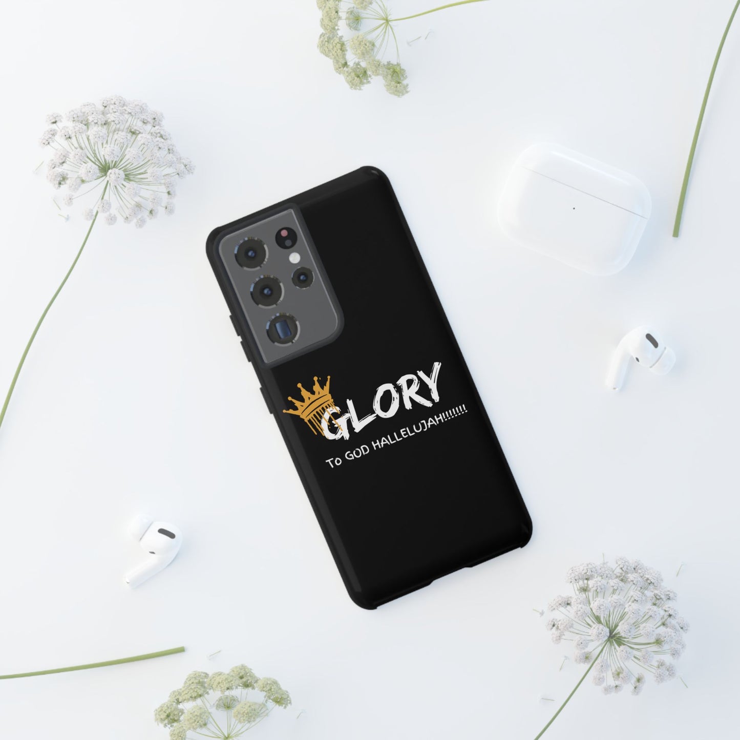 GLORY To God HALLELUJAH Inspirational Phone Case