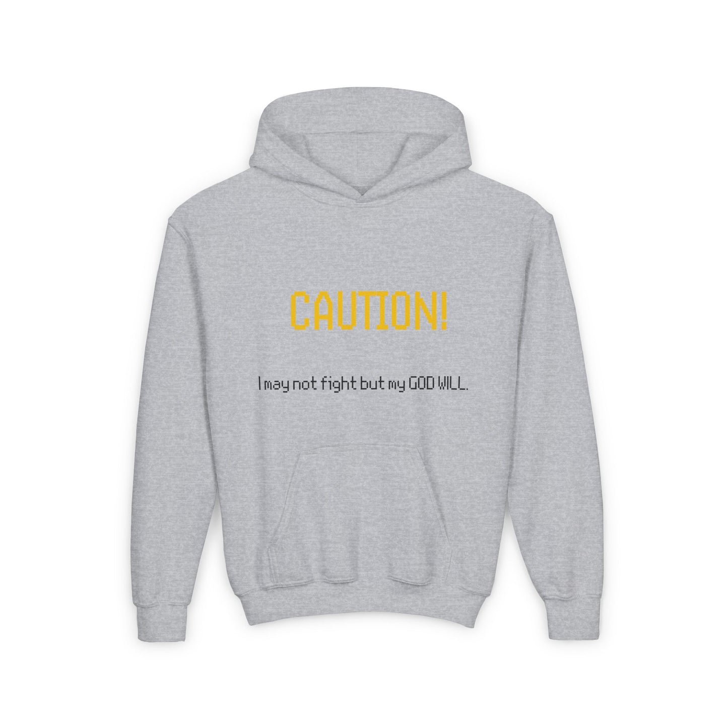 CAUTION Youth Heavy Blend Hoodie