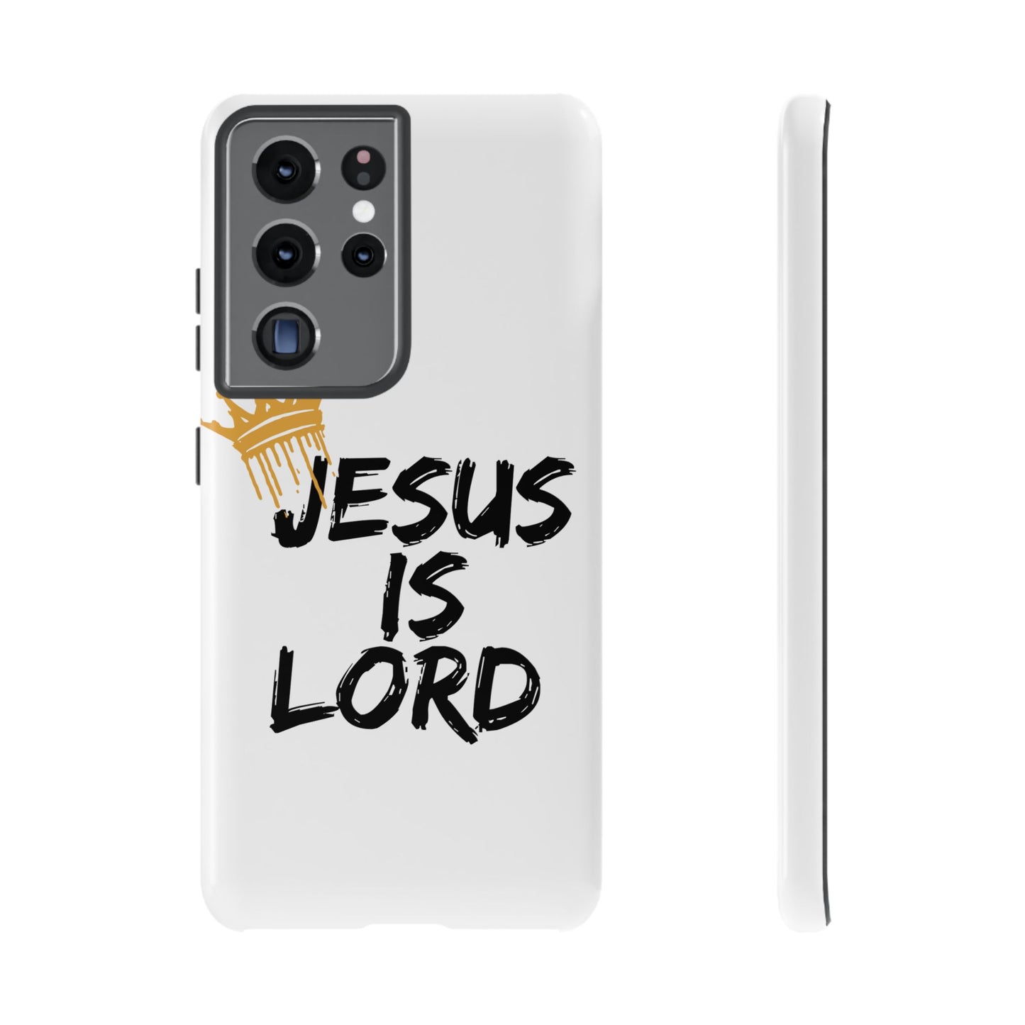 Jesus is Lord Tough Phone Case - Inspirational Christian Design