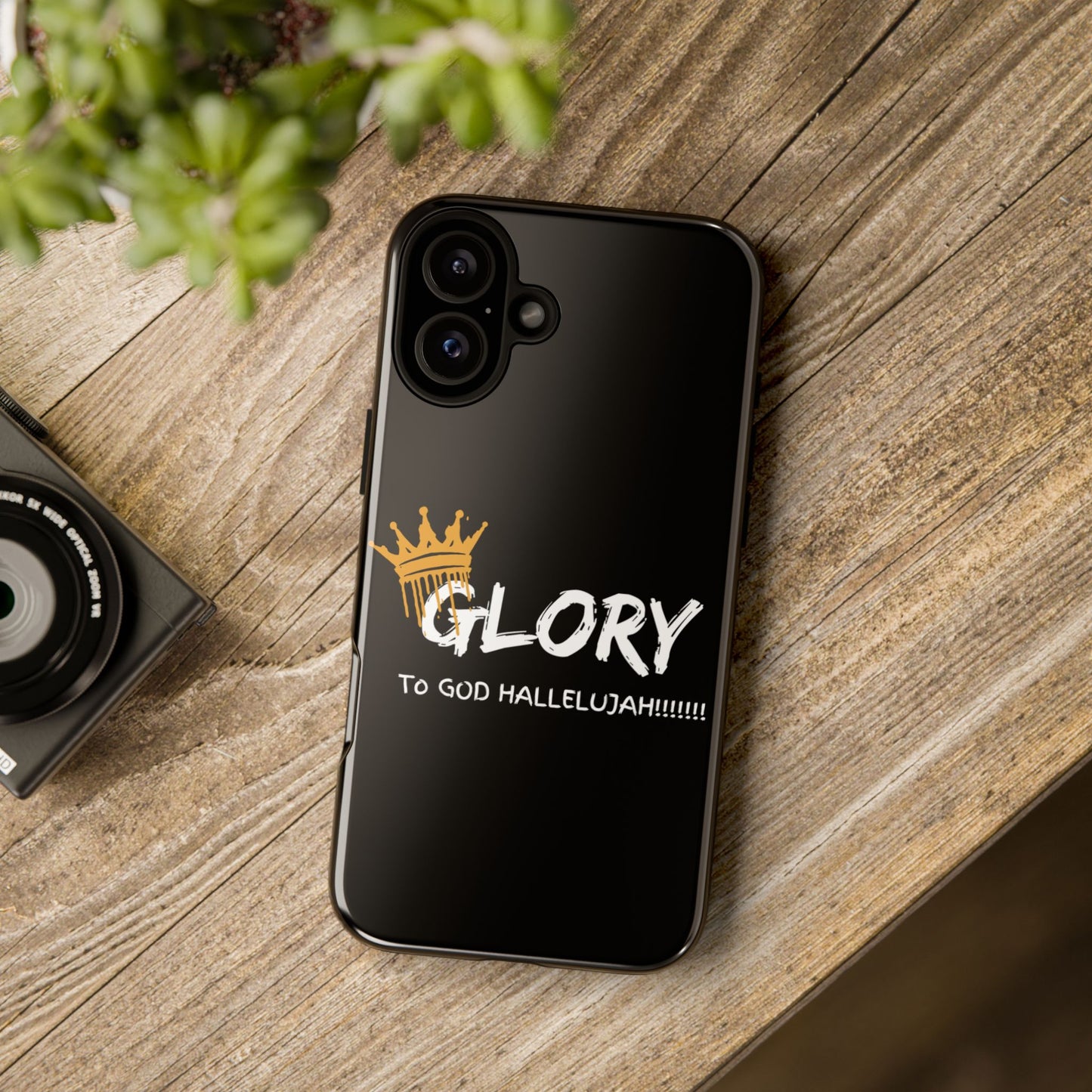 GLORY To God HALLELUJAH Inspirational Phone Case