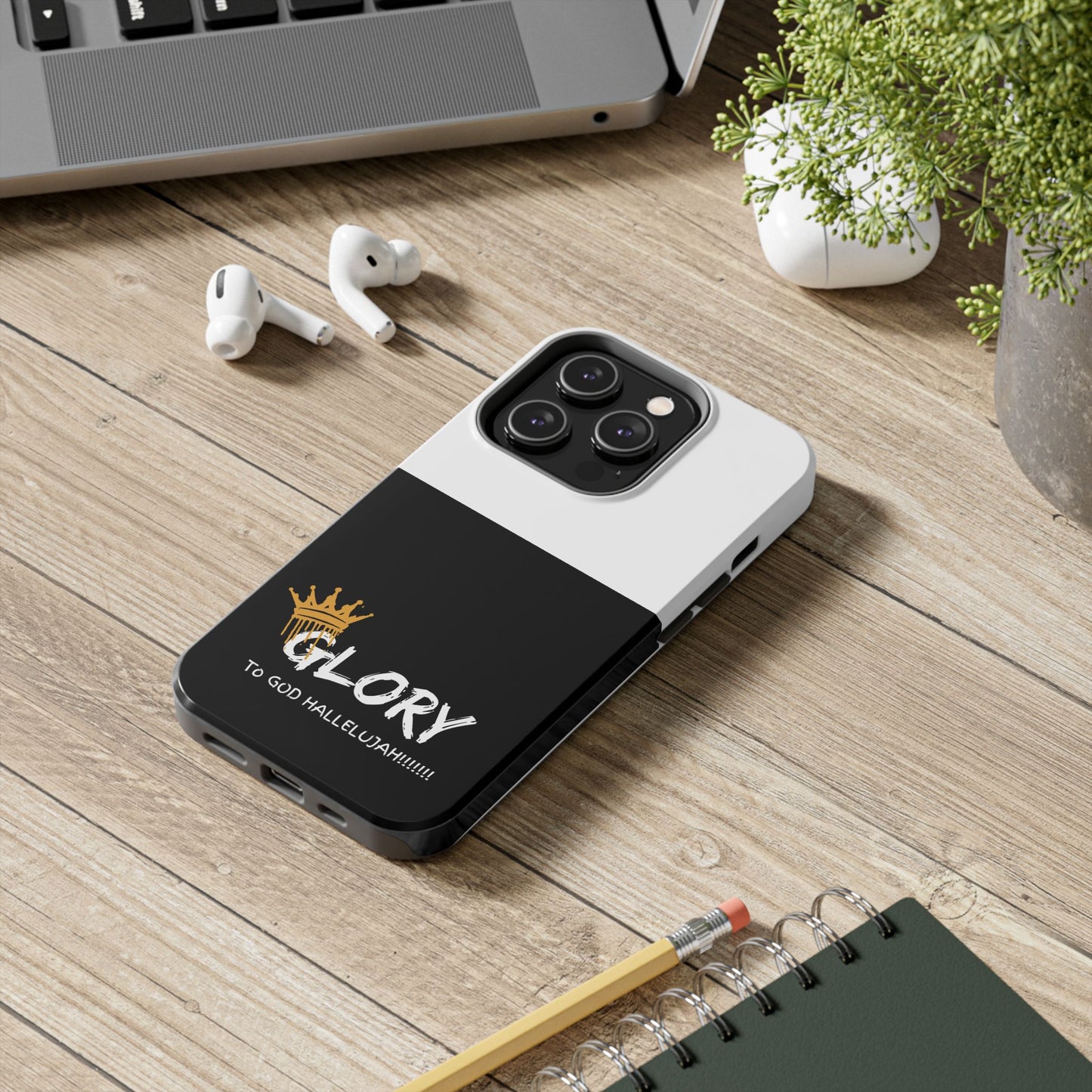 GLORY to GOD Half & Half Tough Phone Cases