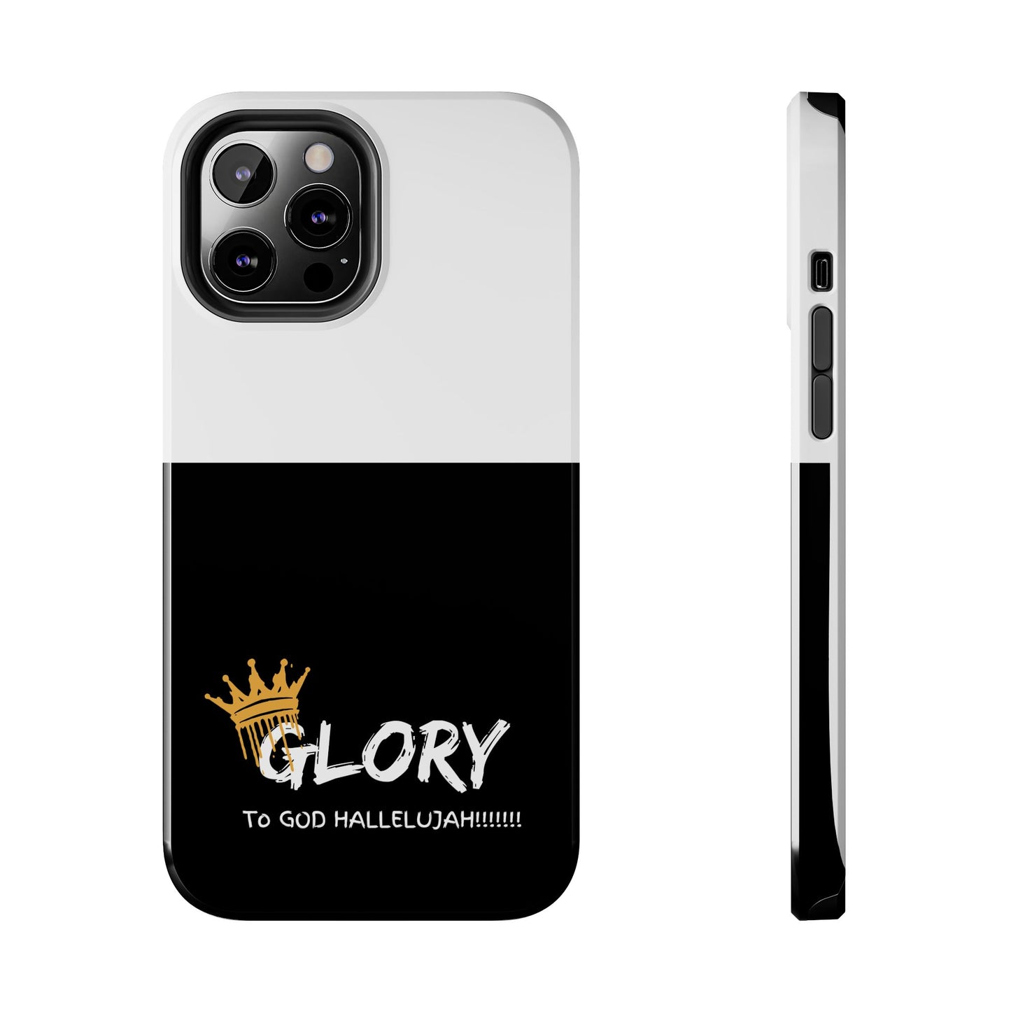 GLORY to GOD Half & Half Tough Phone Cases