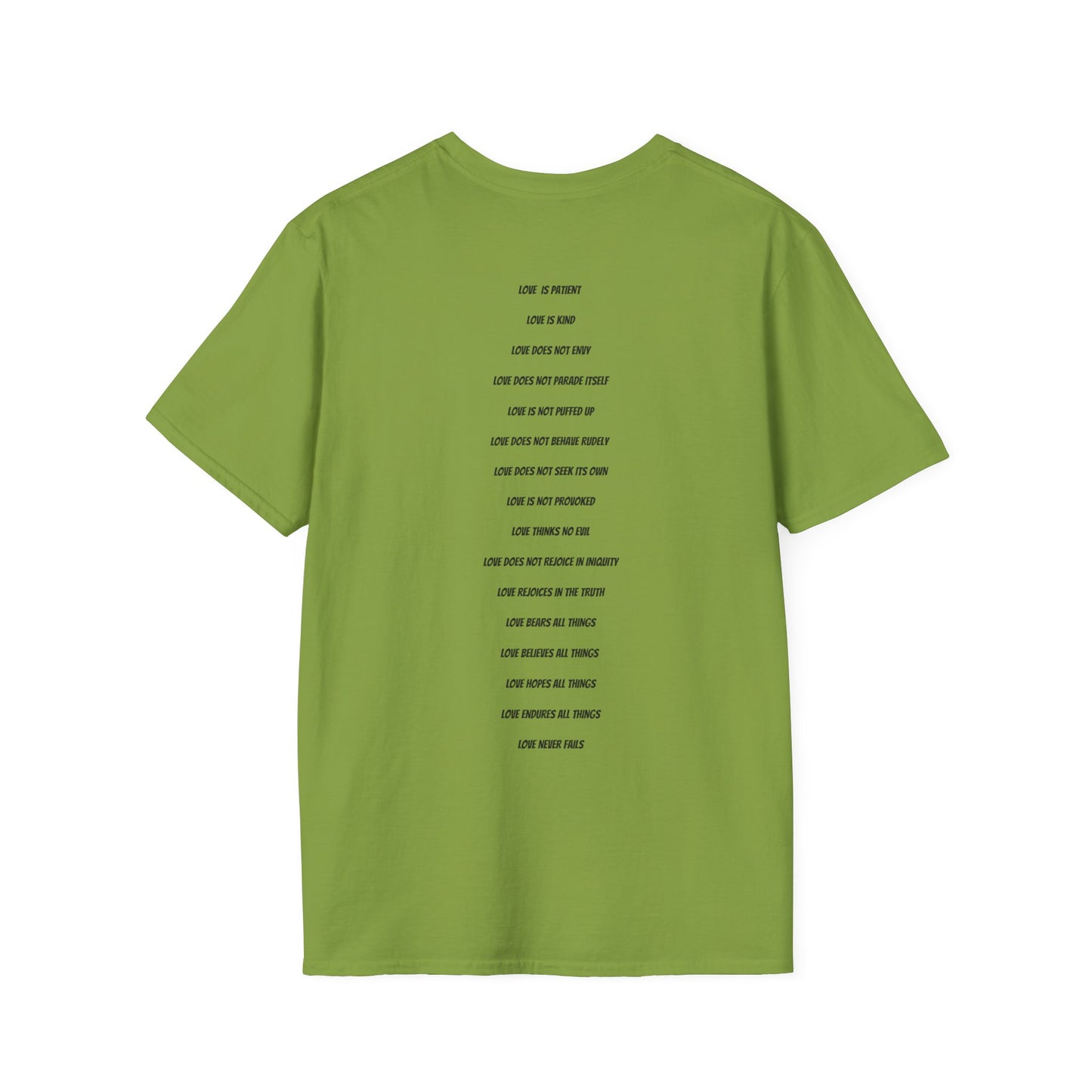1. LOVE Unisex Softstyle T-Shirt