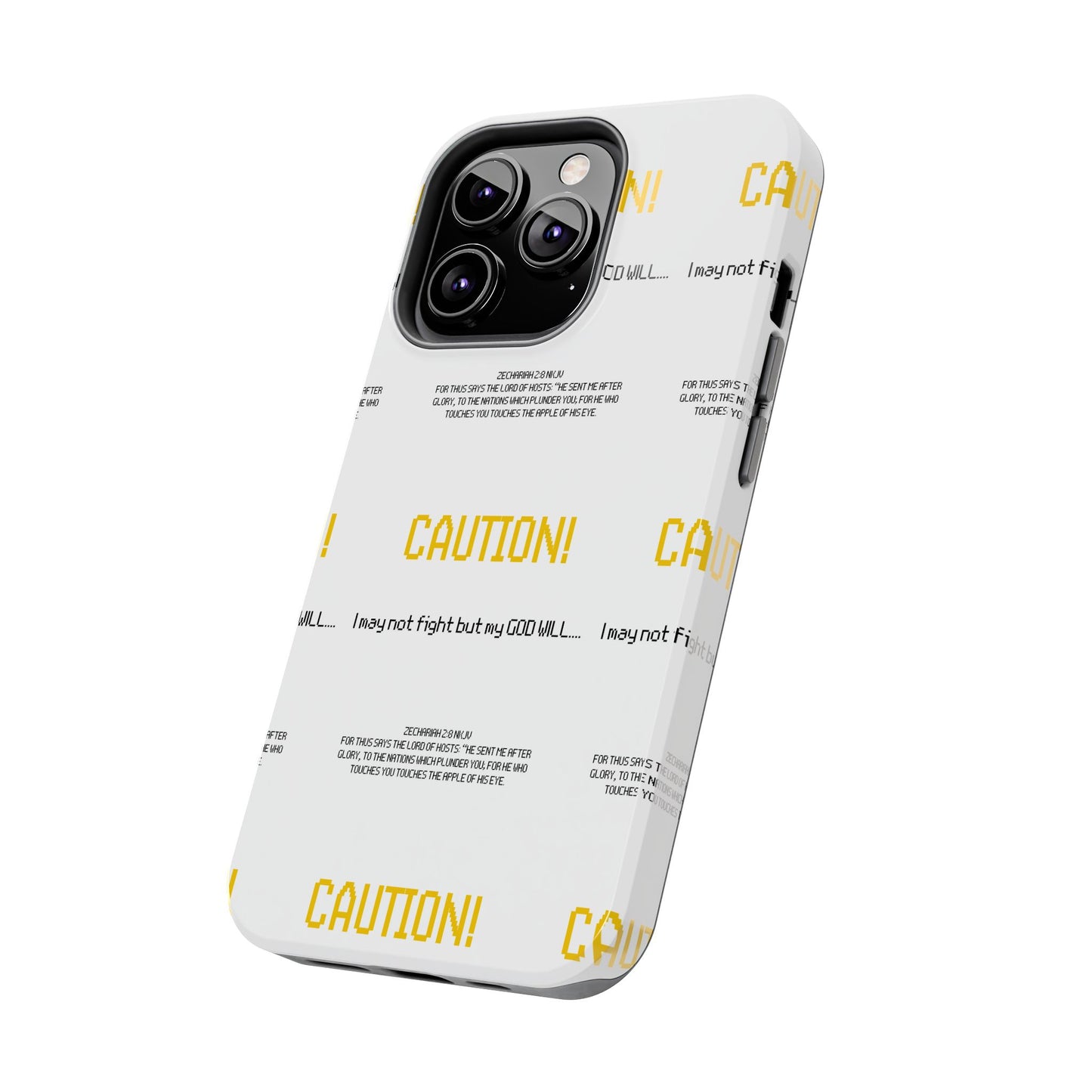 CAUTION Tough Phone Cases
