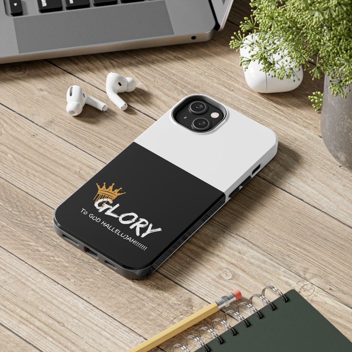 GLORY to GOD Half & Half Tough Phone Cases