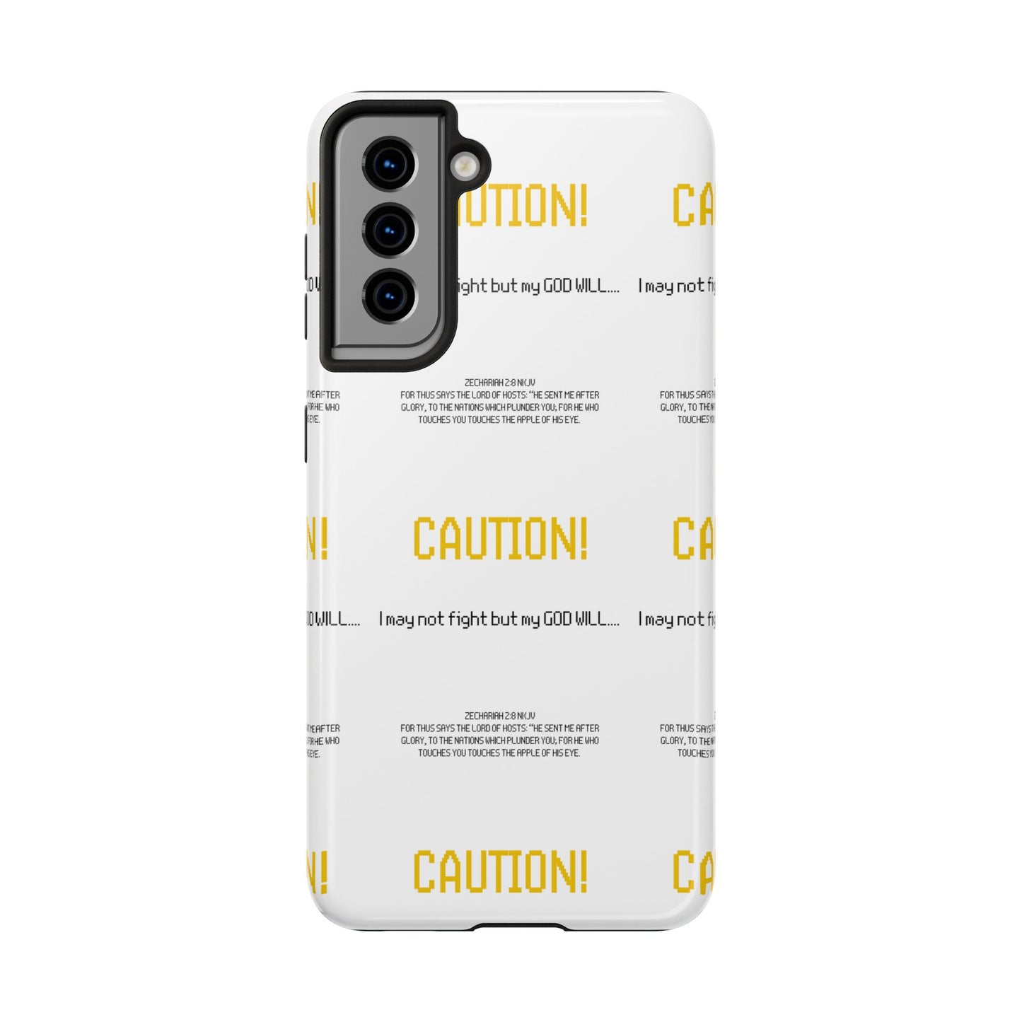 CAUTION Tough Phone Cases