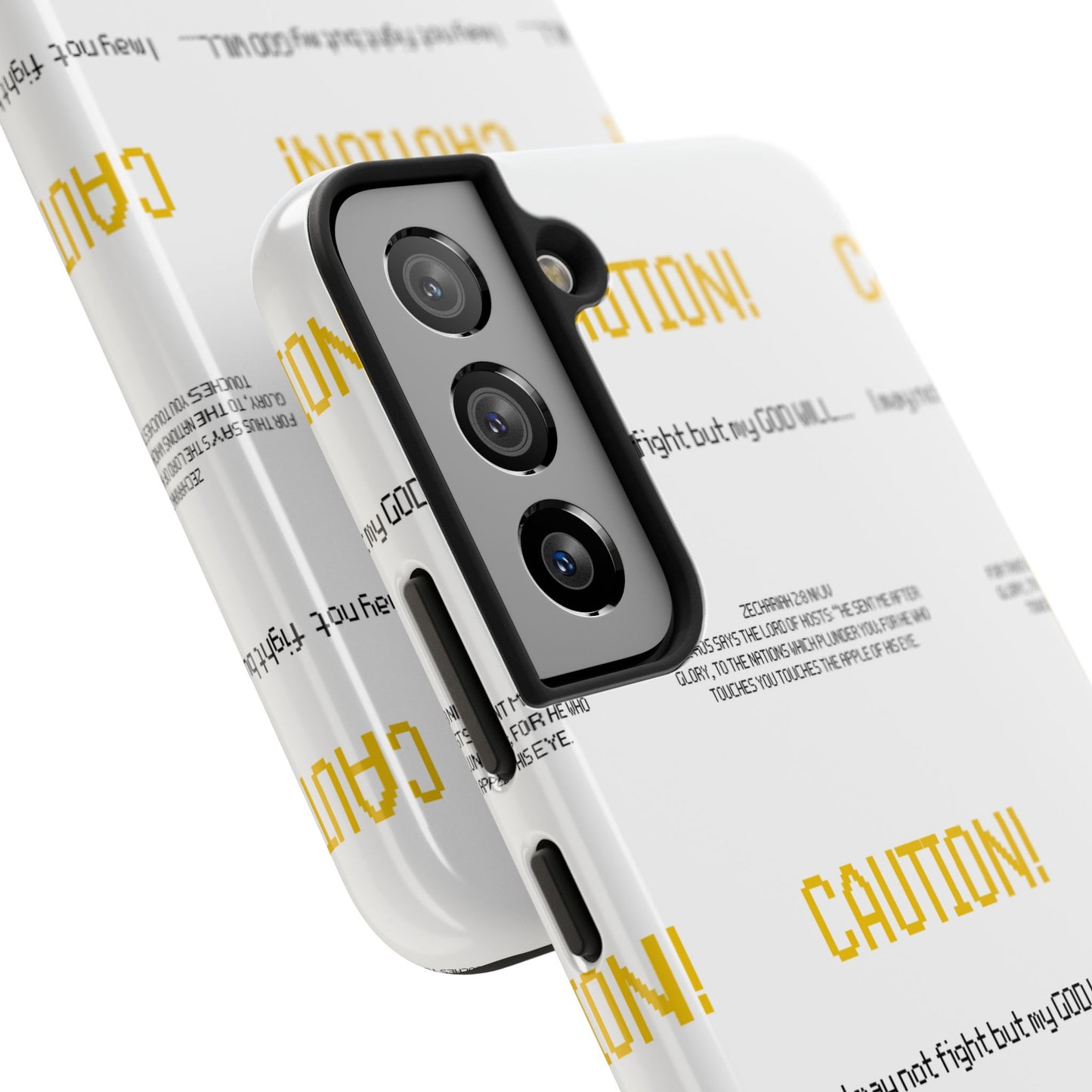 CAUTION Tough Phone Cases