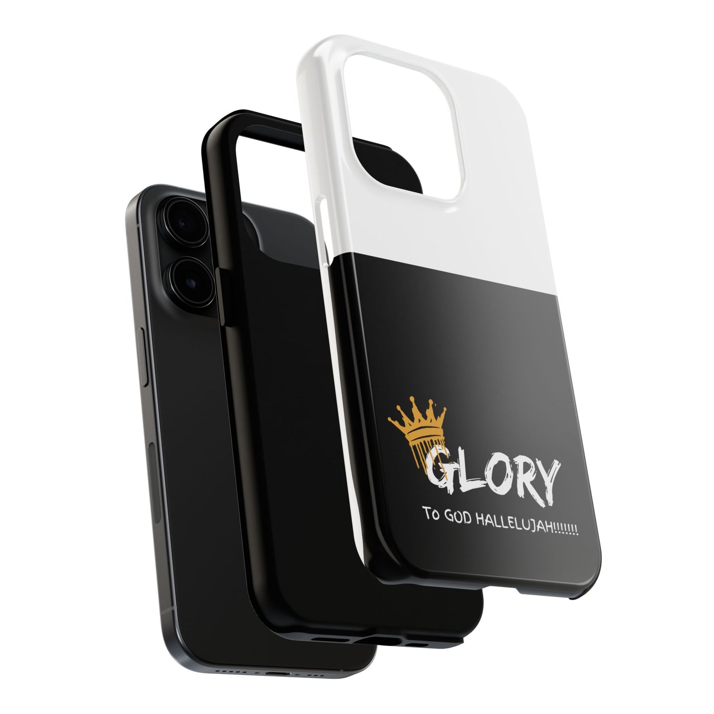 GLORY to GOD Half & Half Tough Phone Cases