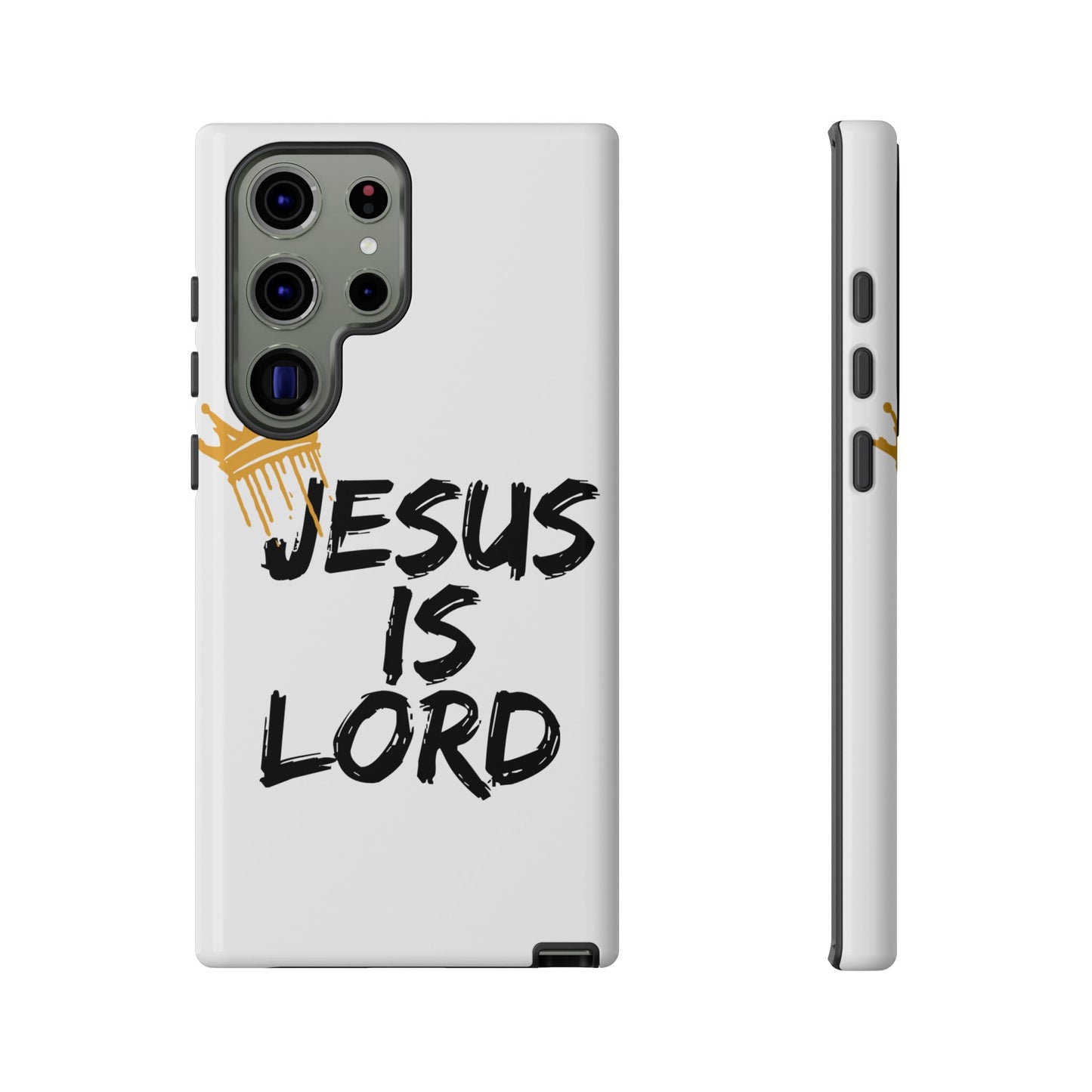 Jesus is Lord Tough Phone Case - Inspirational Christian Design