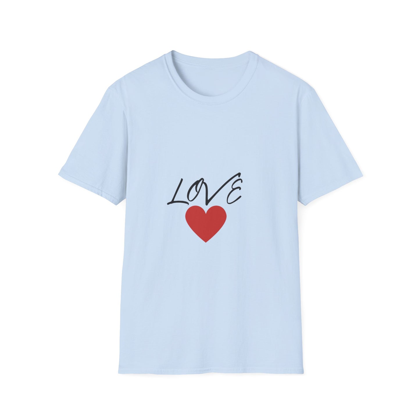 1. LOVE Unisex Softstyle T-Shirt