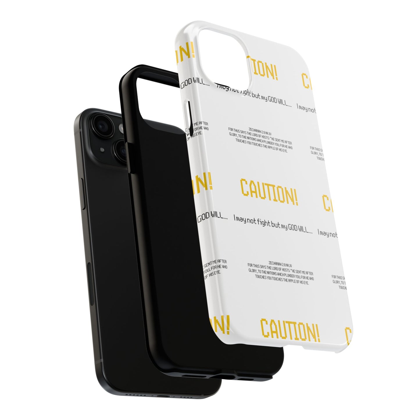 CAUTION Tough Phone Cases
