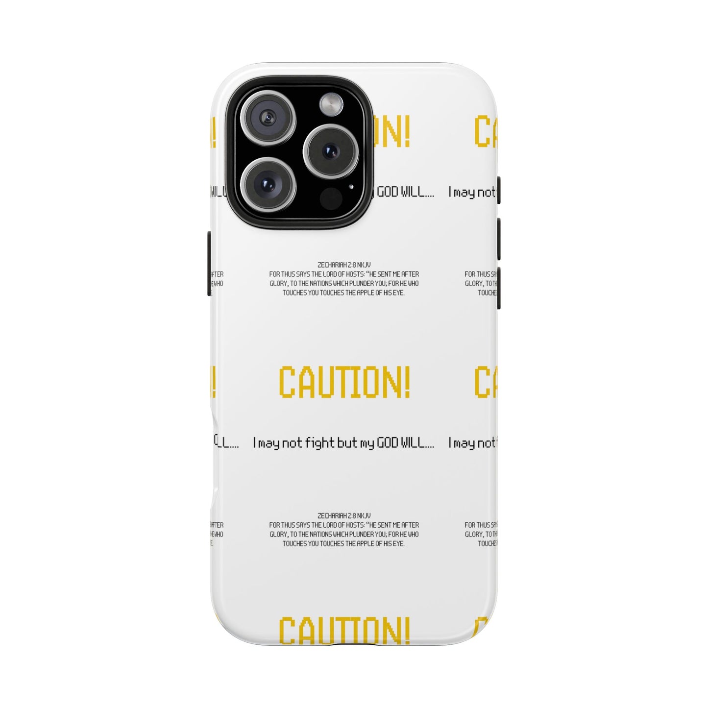 CAUTION Tough Phone Cases