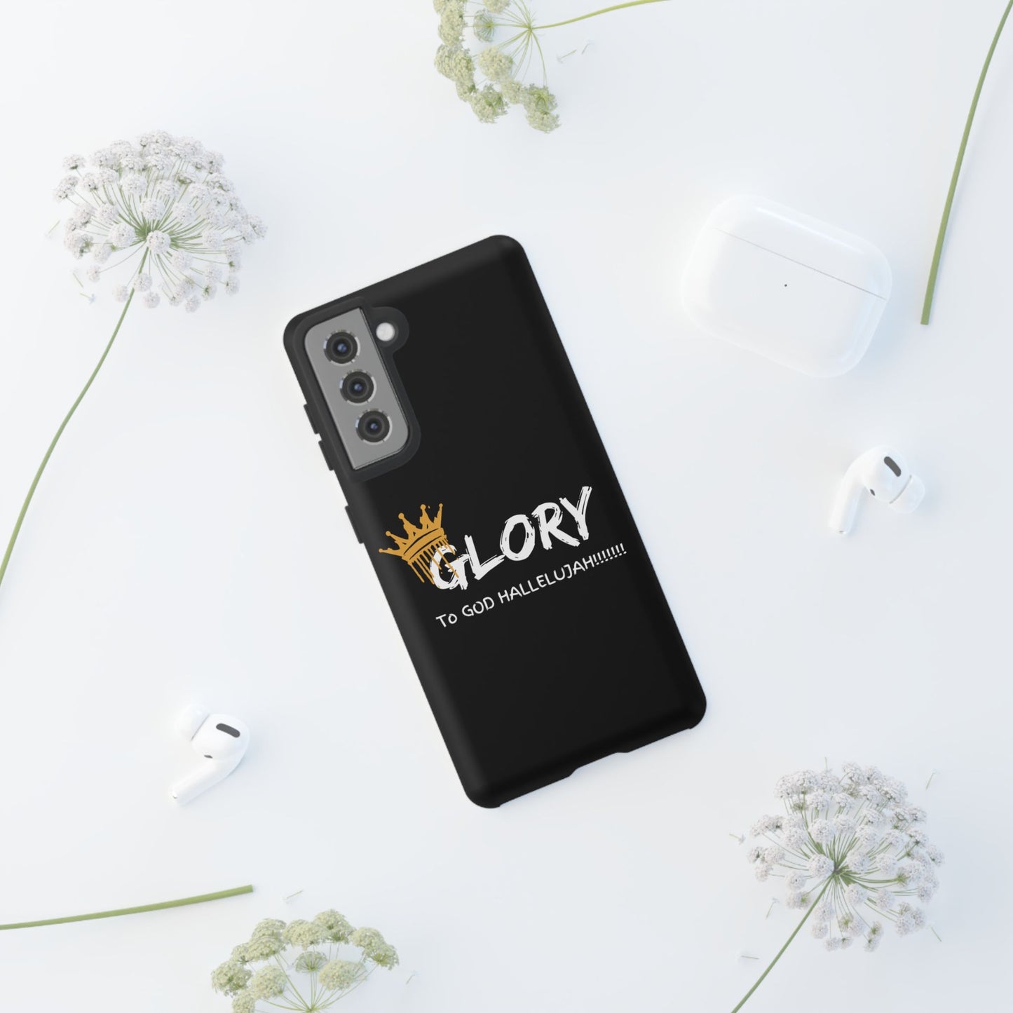 GLORY To God HALLELUJAH Inspirational Phone Case