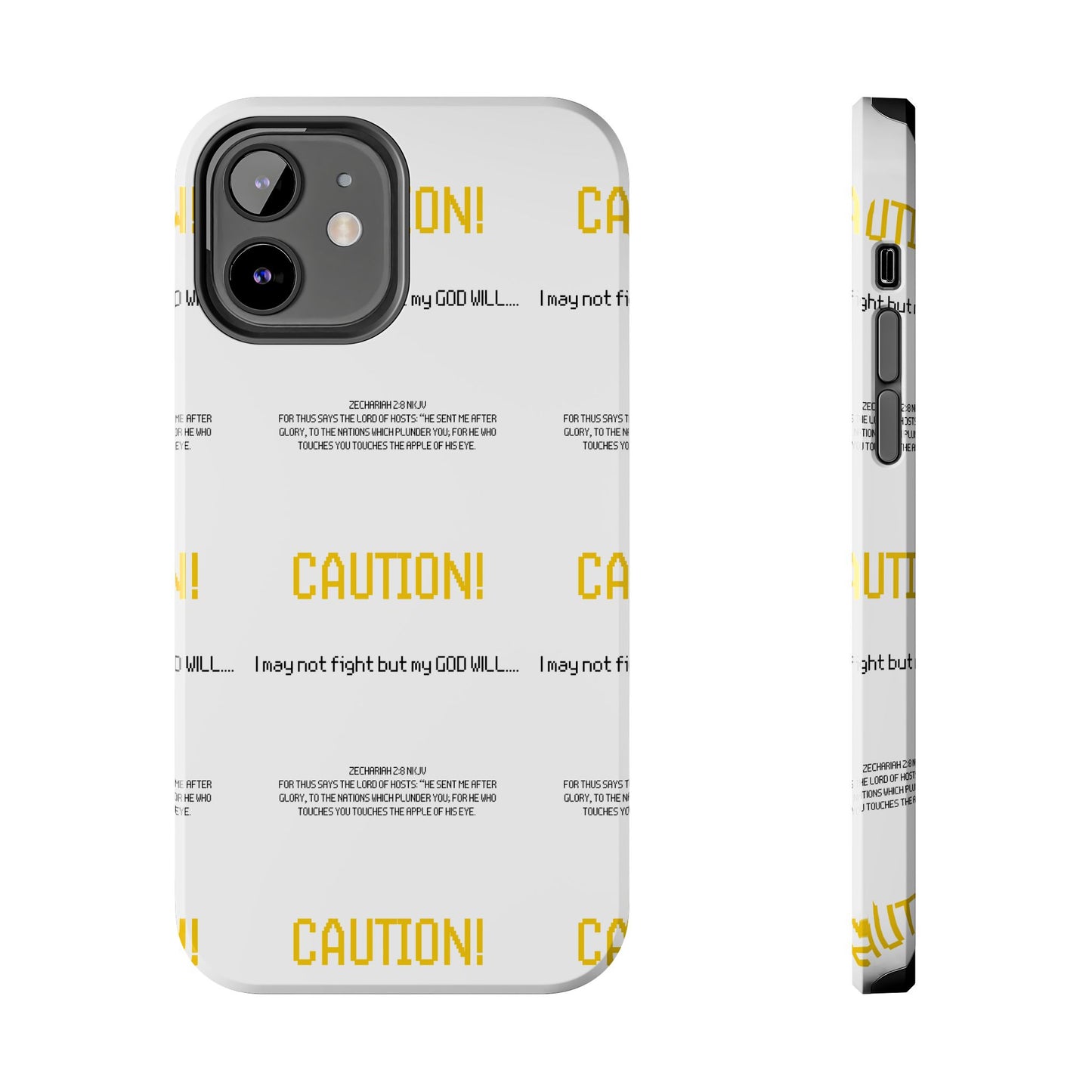 CAUTION Tough Phone Cases