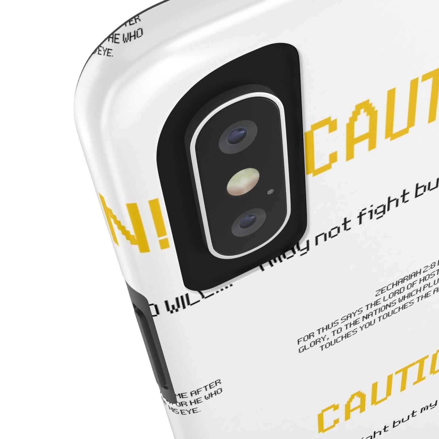 CAUTION Tough Phone Cases