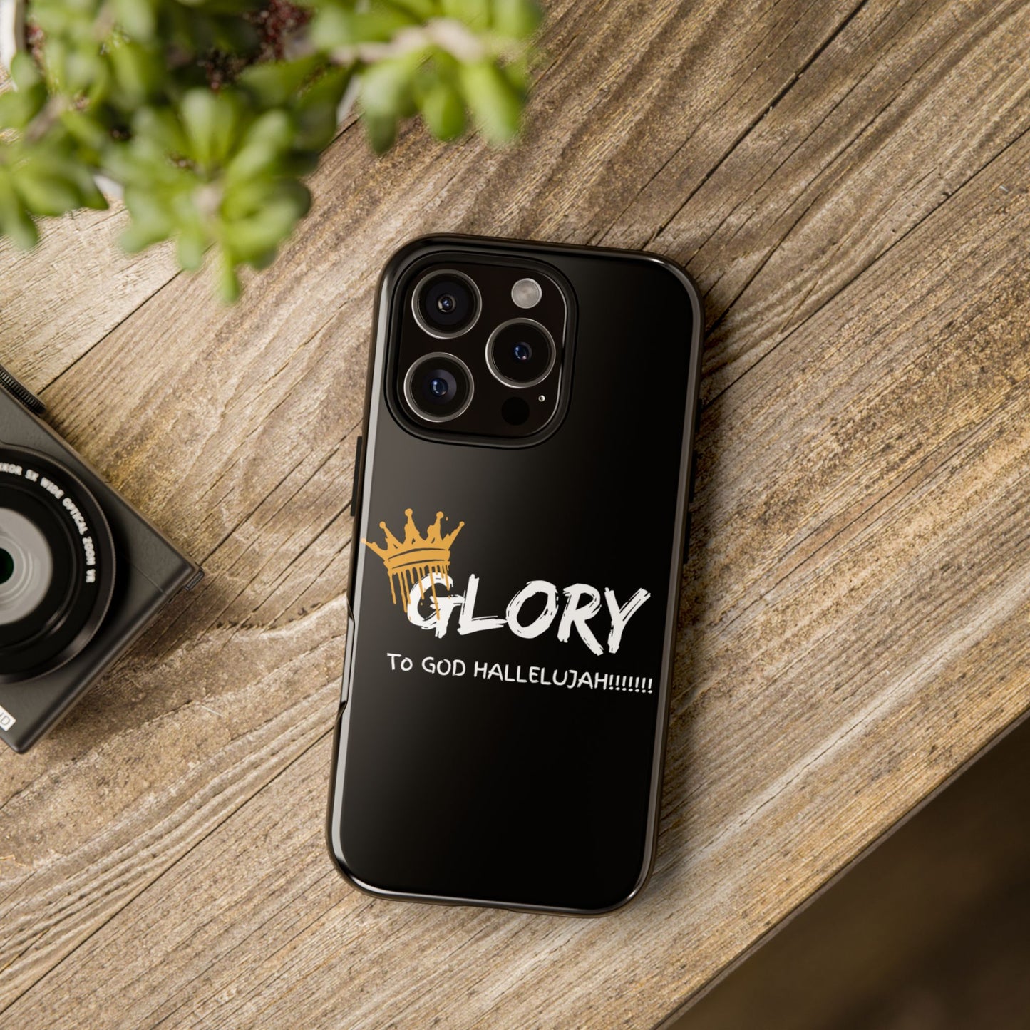 GLORY To God HALLELUJAH Inspirational Phone Case