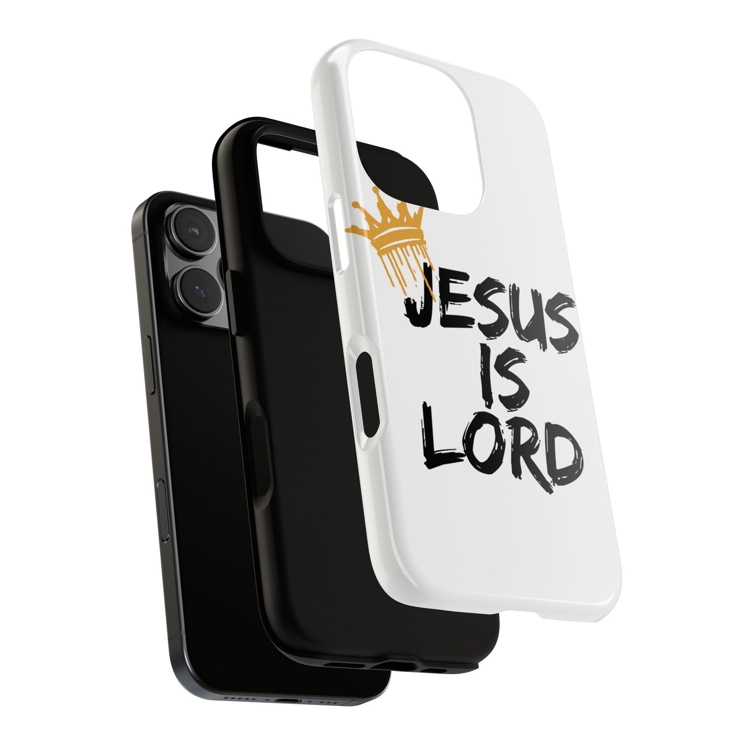 Jesus is Lord Tough Phone Case - Inspirational Christian Design