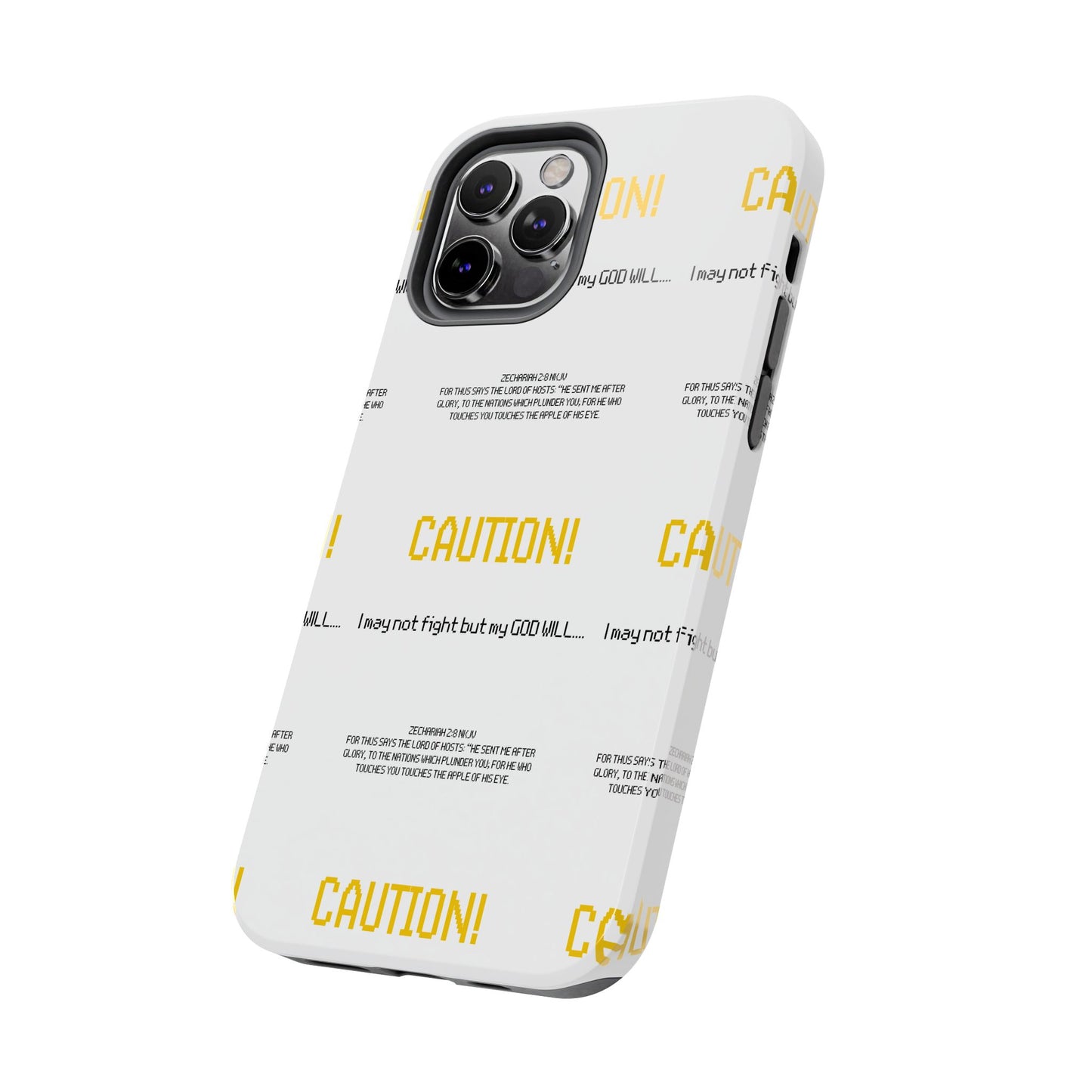 CAUTION Tough Phone Cases