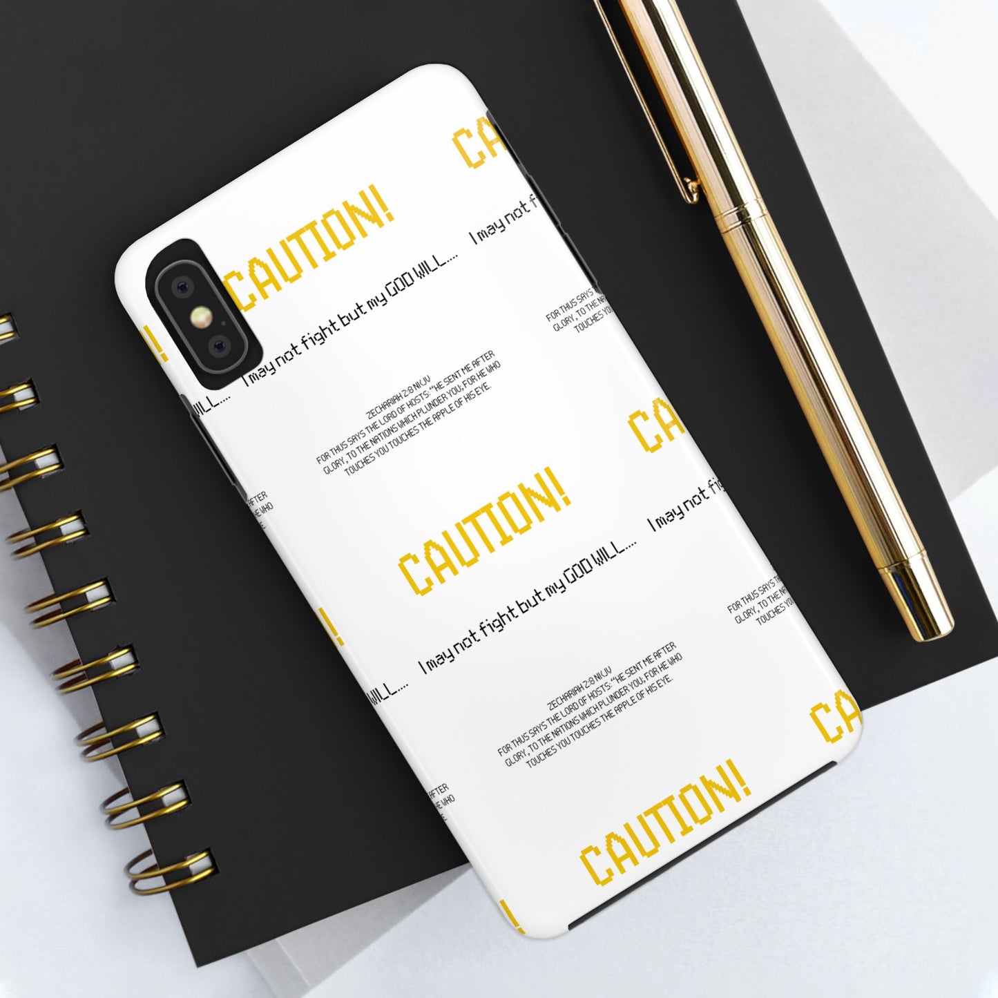 CAUTION Tough Phone Cases