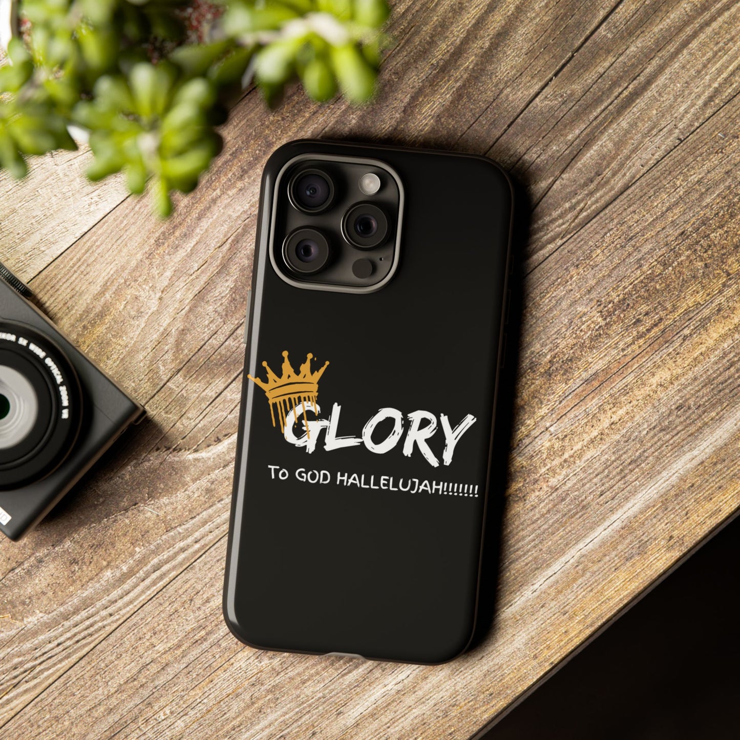 GLORY To God HALLELUJAH Inspirational Phone Case
