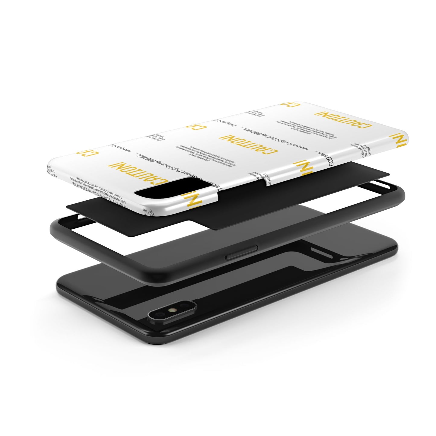 CAUTION Tough Phone Cases