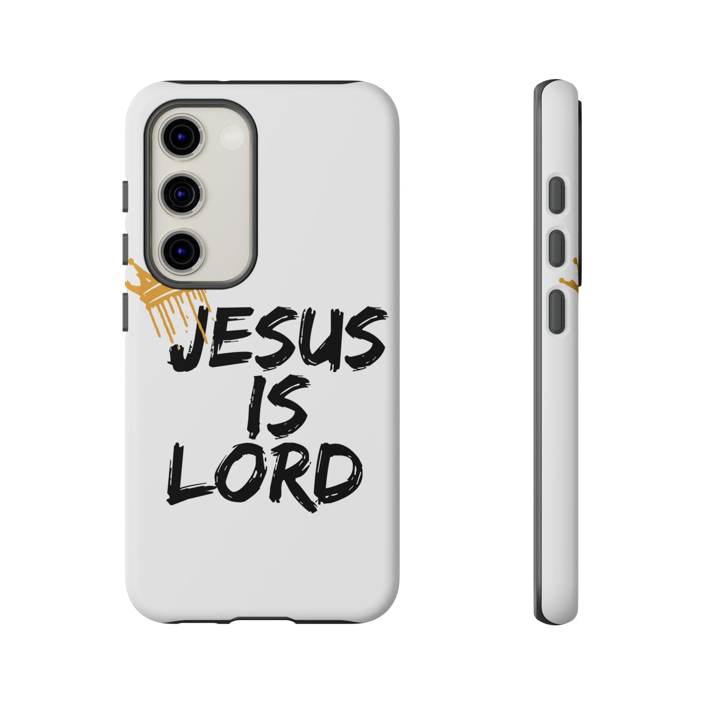 Jesus is Lord Tough Phone Case - Inspirational Christian Design