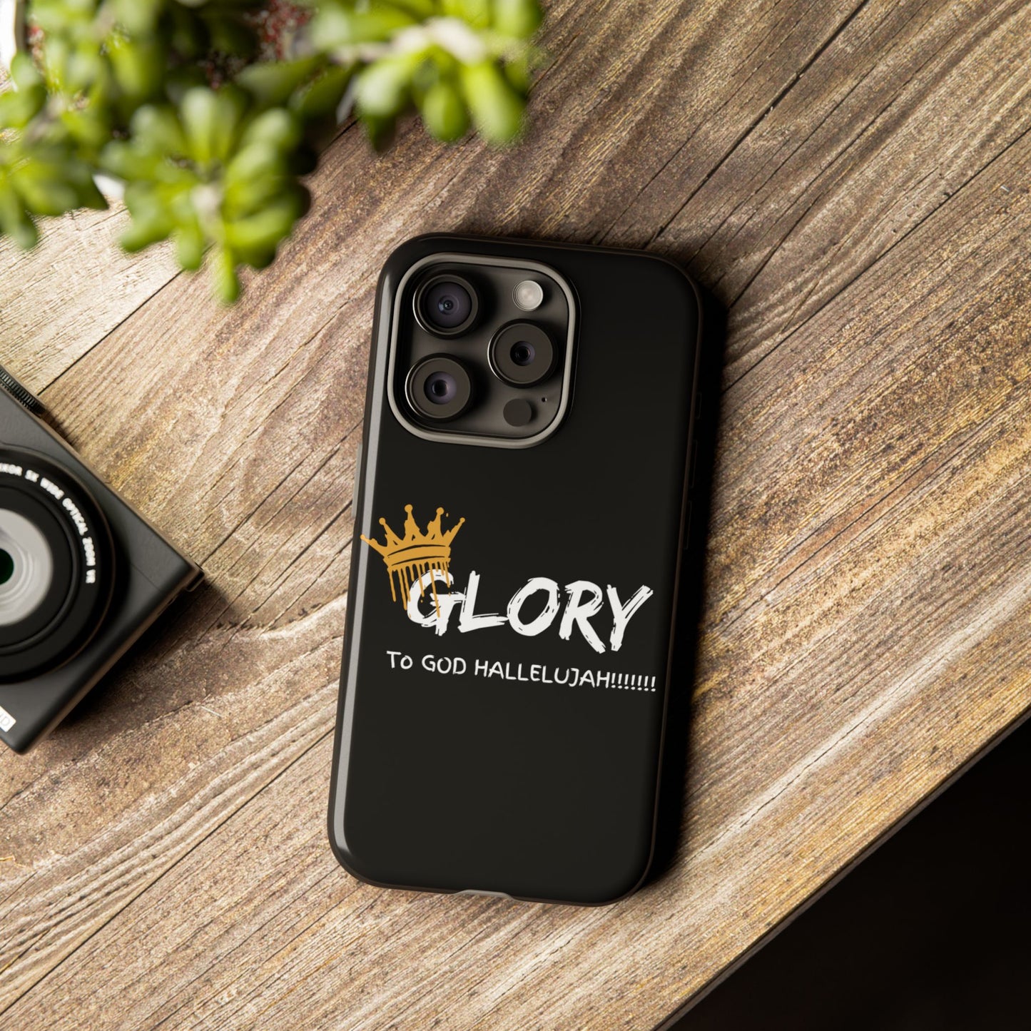 GLORY To God HALLELUJAH Inspirational Phone Case