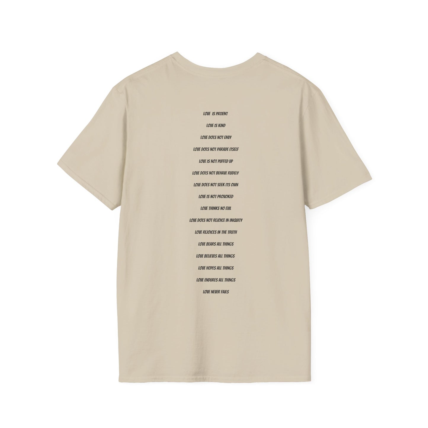 1. LOVE Unisex Softstyle T-Shirt