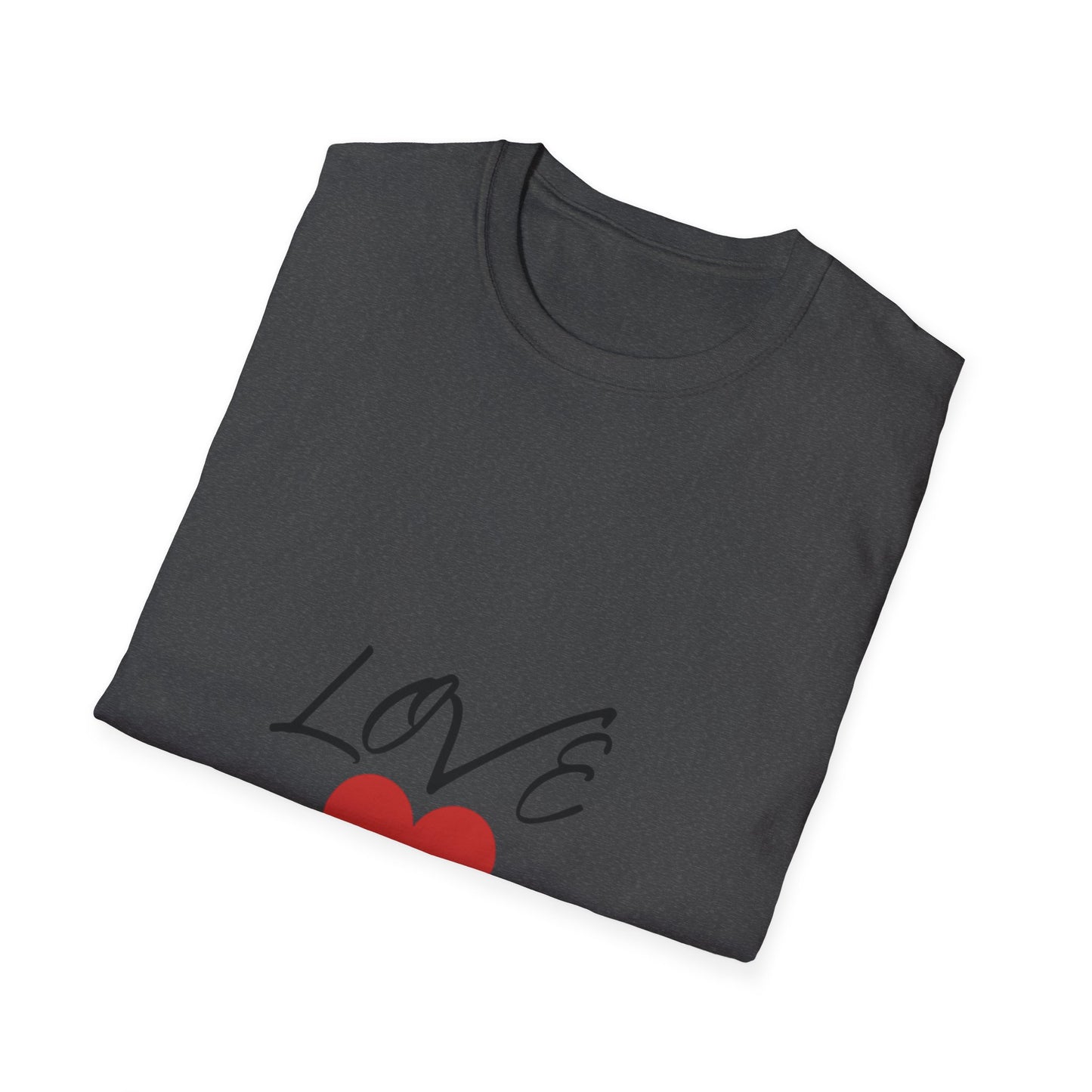 1. LOVE Unisex Softstyle T-Shirt