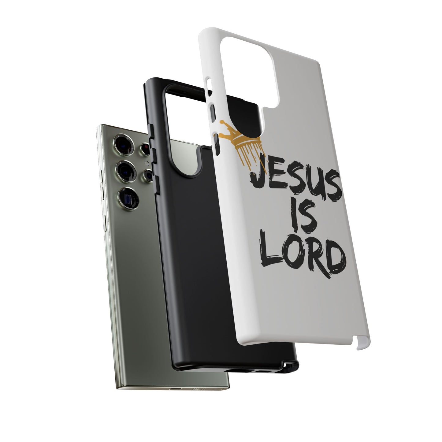 Jesus is Lord Tough Phone Case - Inspirational Christian Design